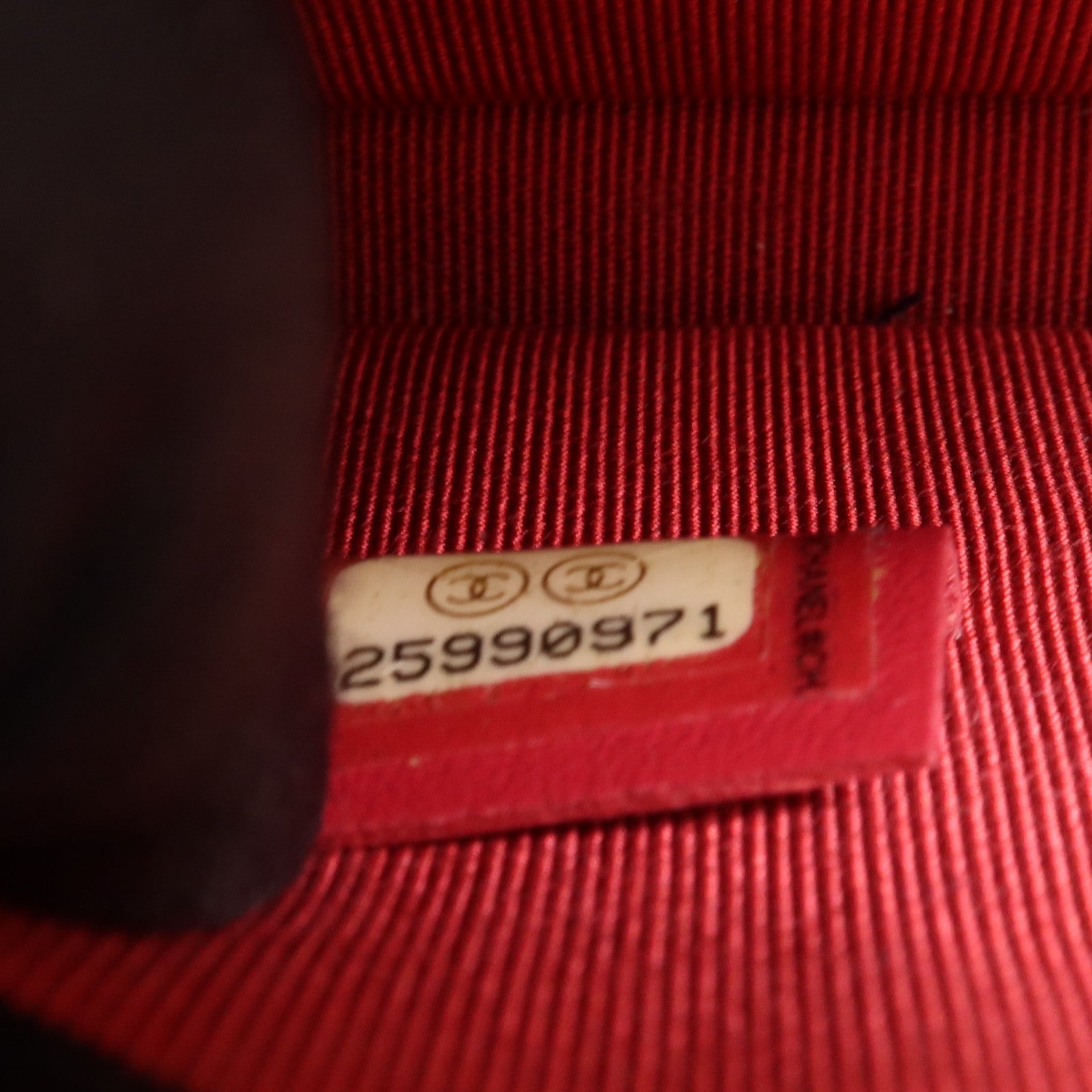 CHANEL 羊皮皮革Gabrielle WOC鏈帶肩背袋