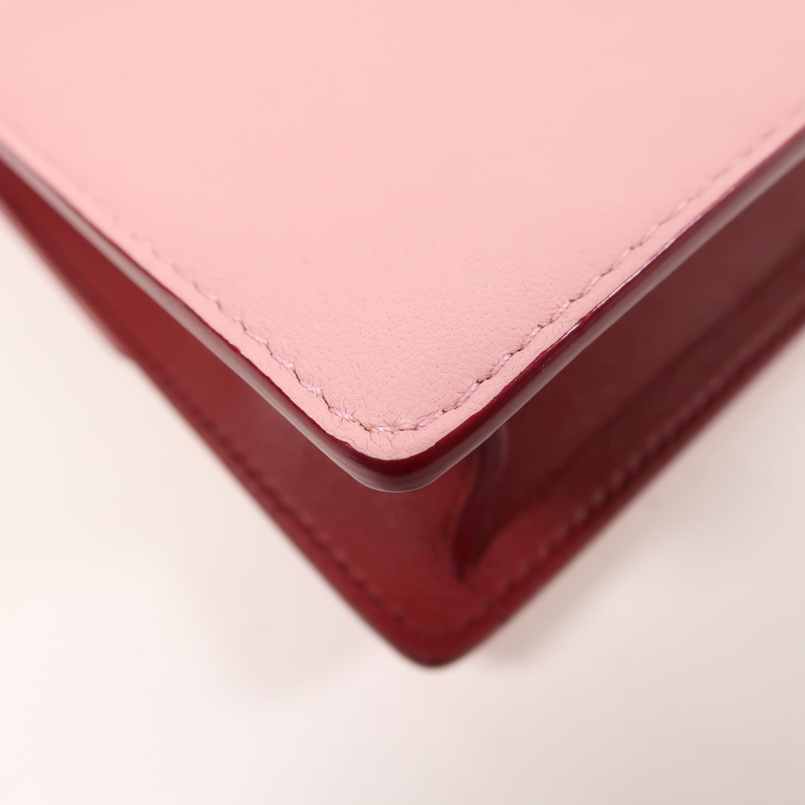 Delvaux 牛皮皮革Madame Mini銀扣鏈帶肩背袋