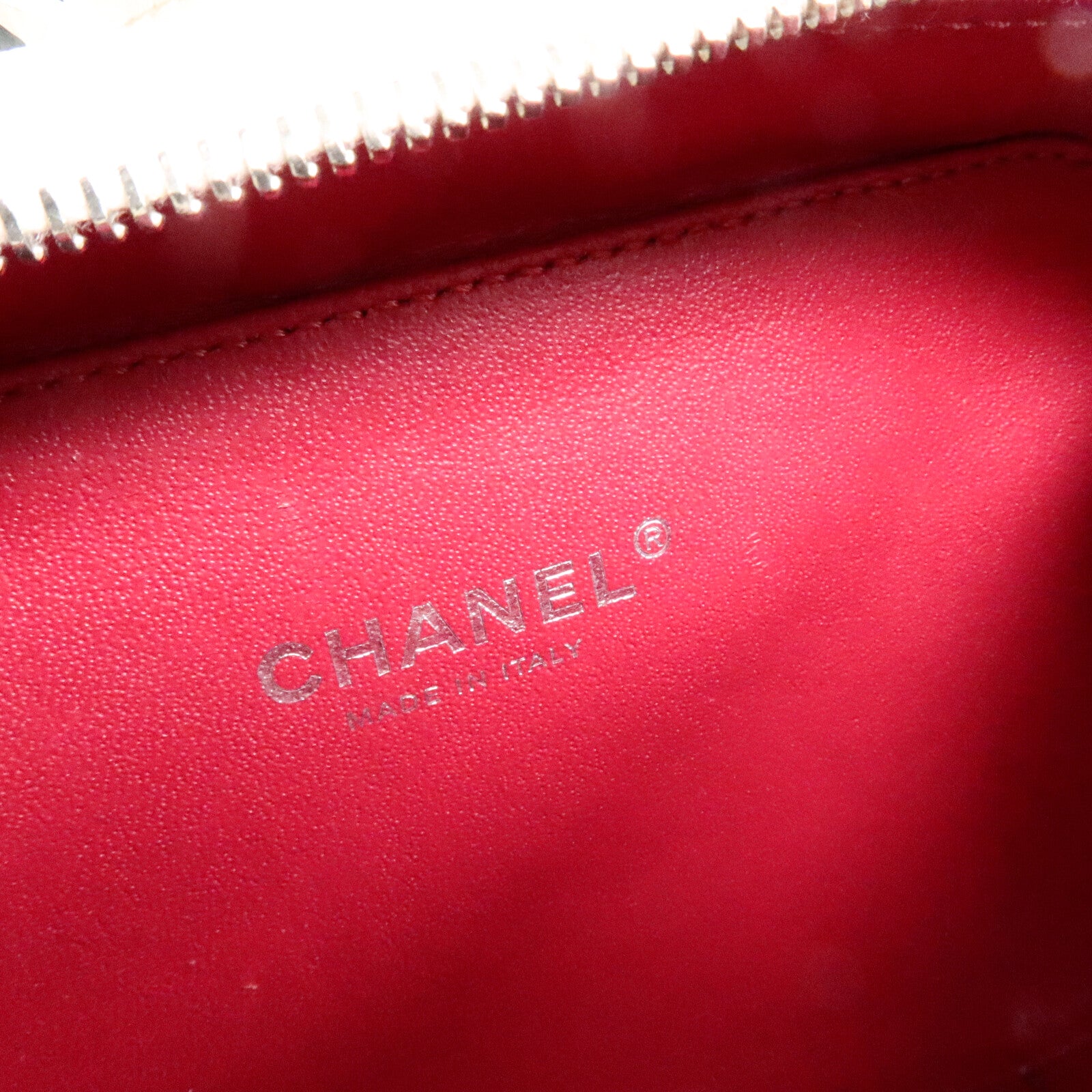 CHANEL 牛皮皮革CC Filigree Vanity Case手挽肩背兩用袋