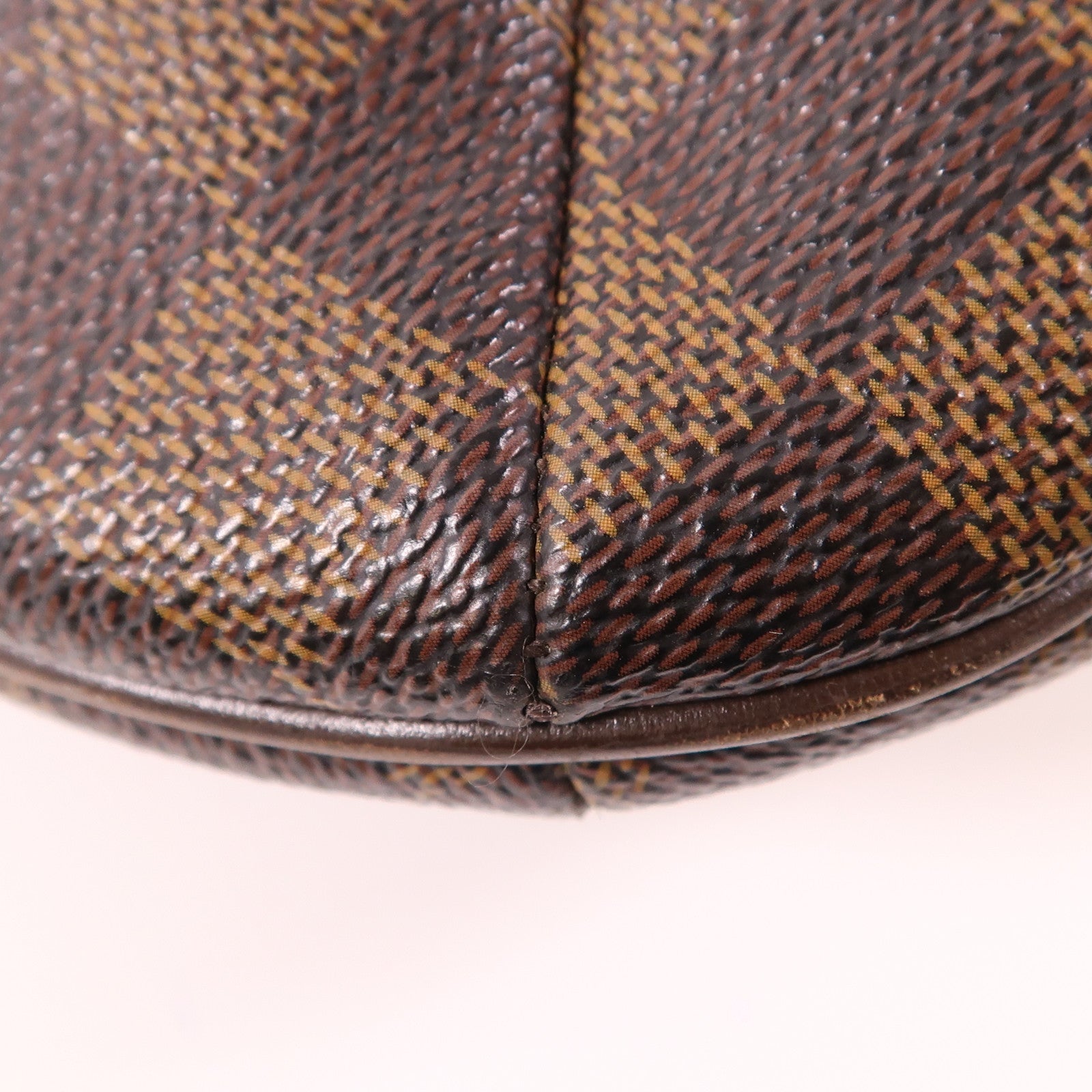 LOUIS VUITTON Damier Bloomsbury GM金扣肩背袋