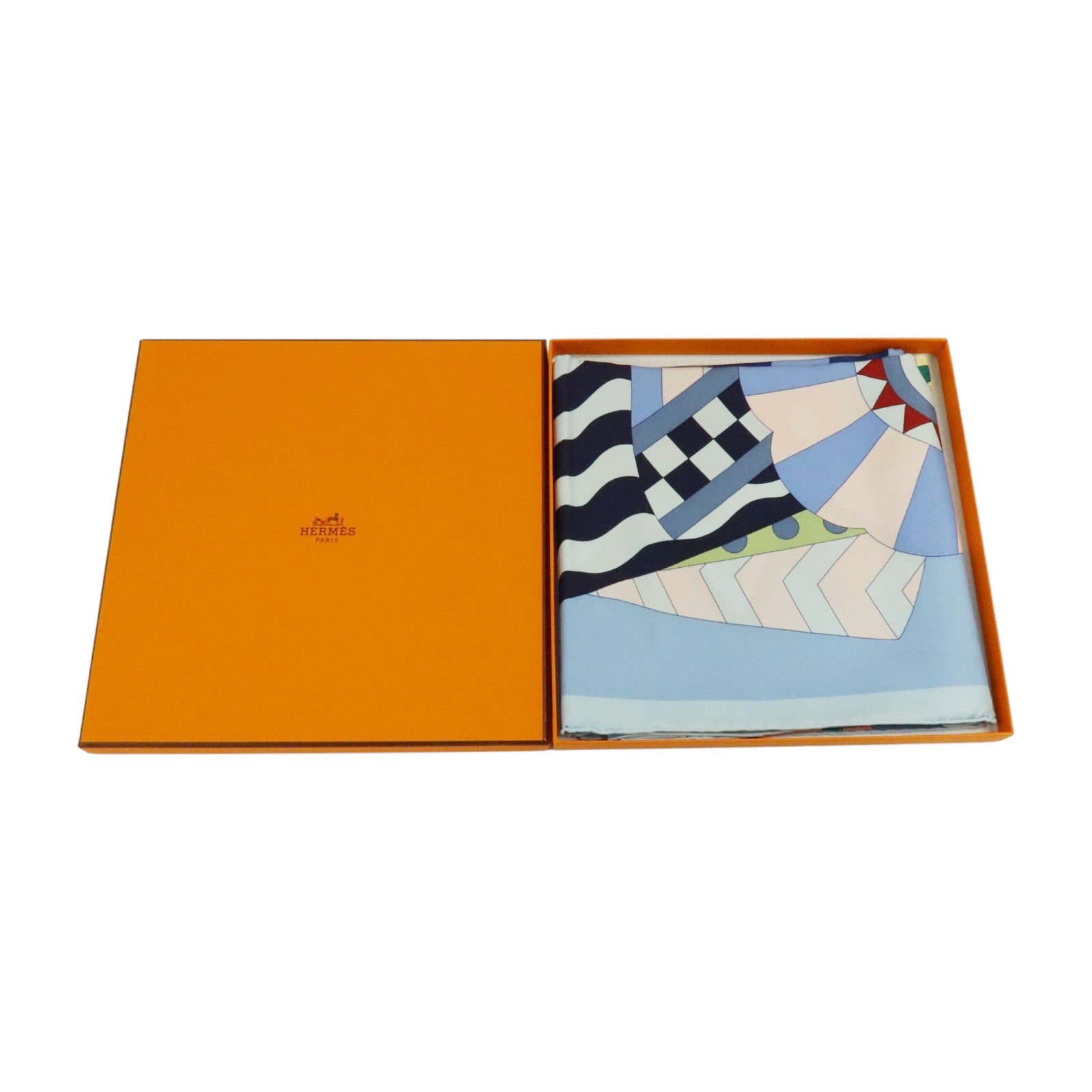 HERMES 絲質Scarf 90x90cm絲巾
