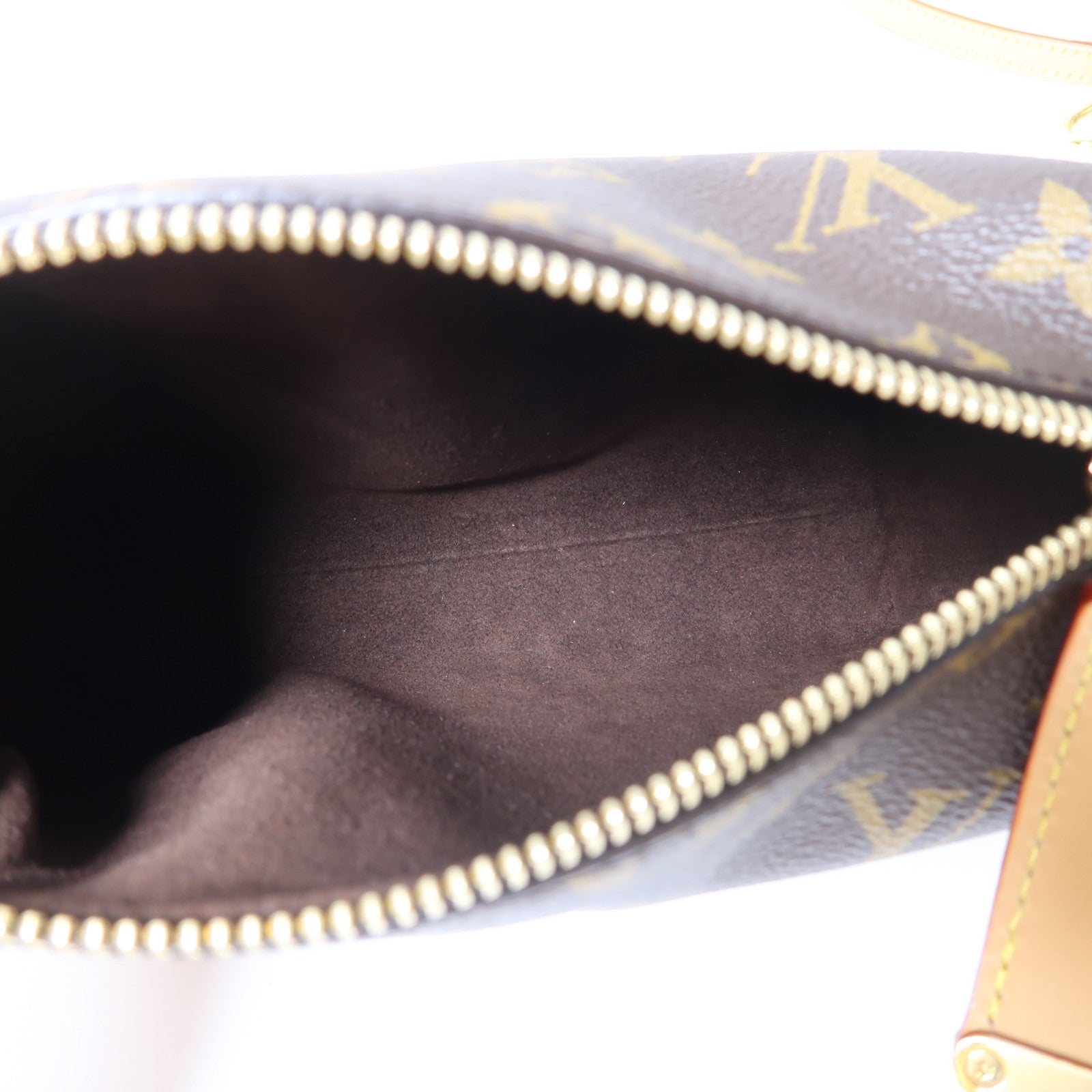 LOUIS VUITTON Monogram Side Trunk PM金扣手挽肩背兩用袋啡色