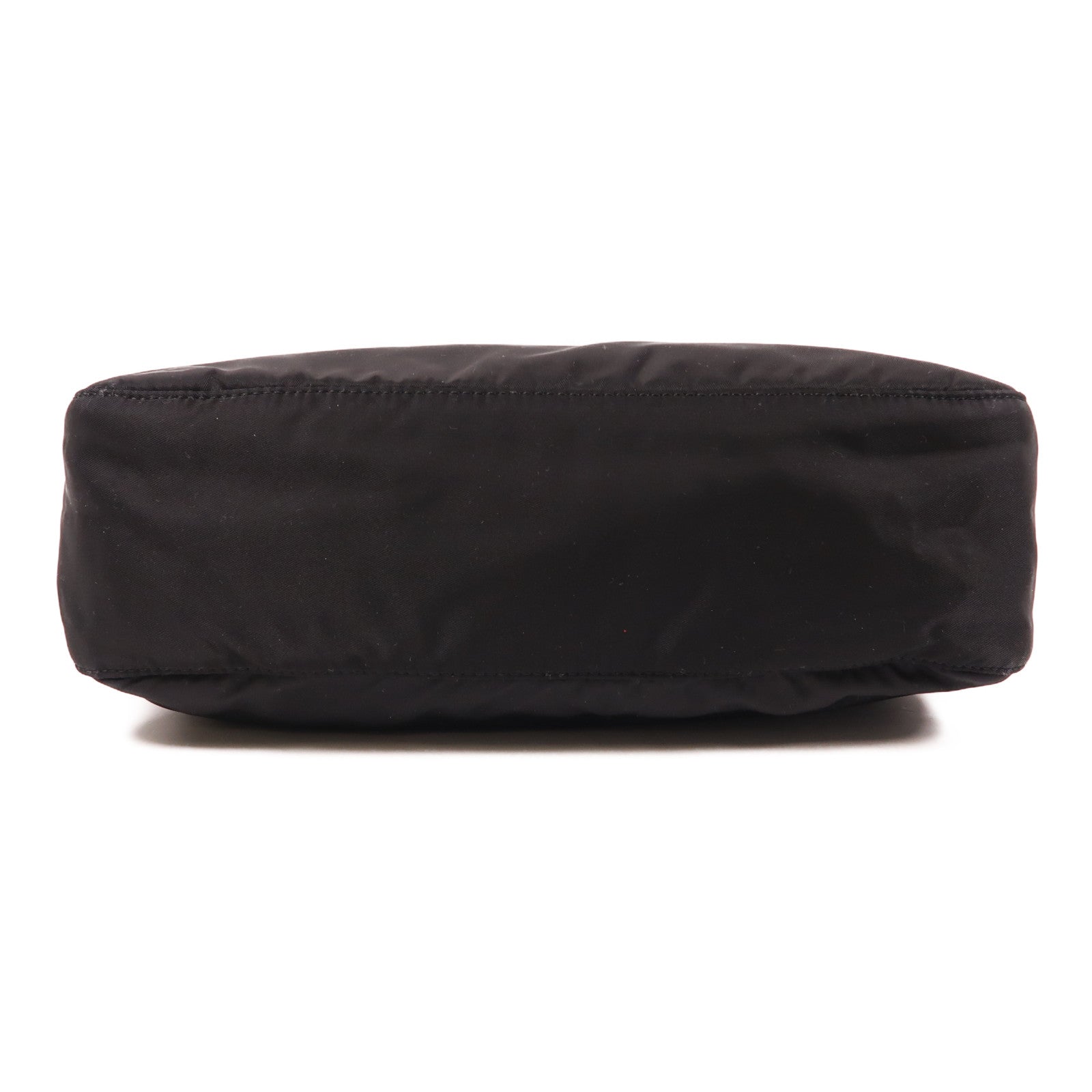 PRADA 尼龍Shoulder Bag銀扣肩背袋黑色