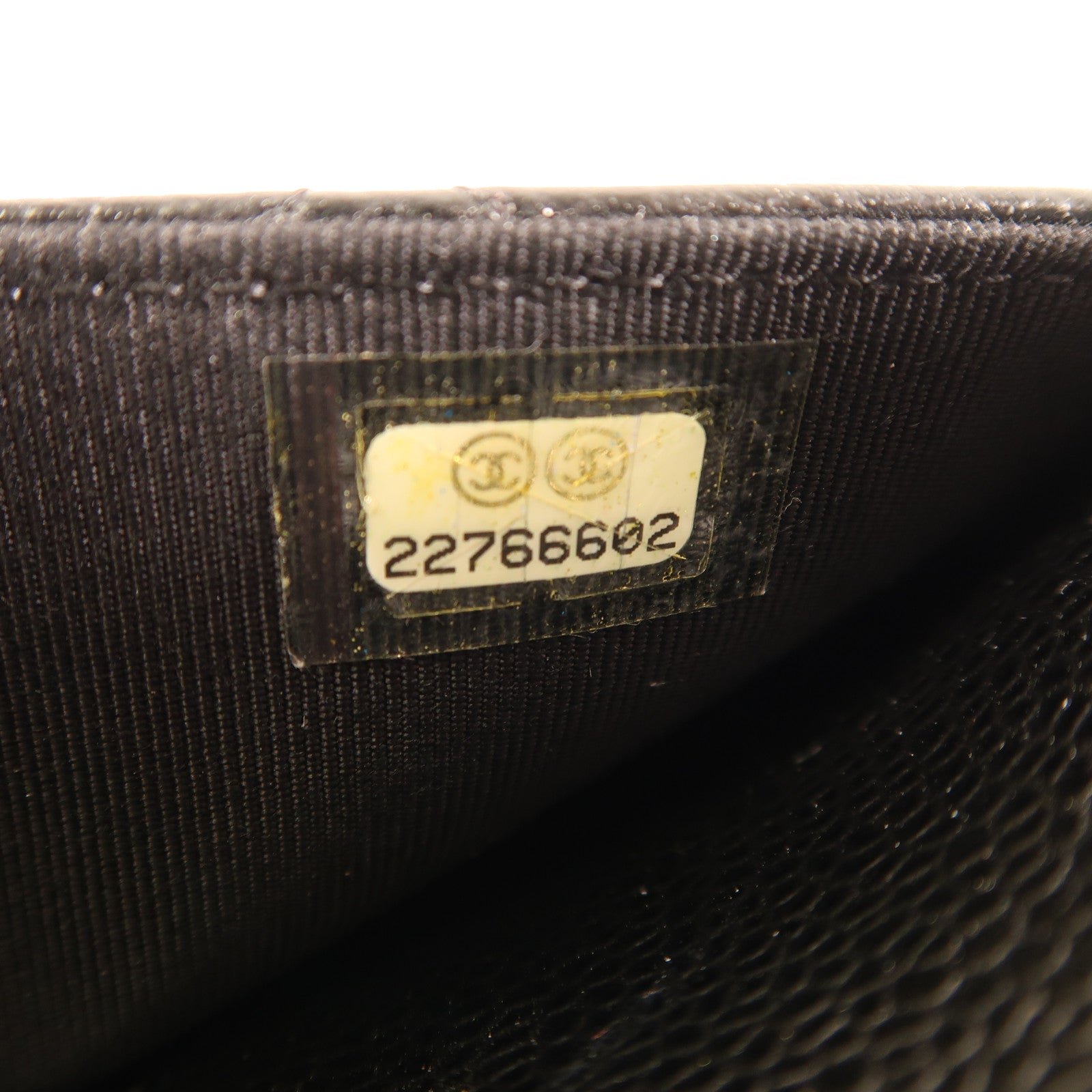 CHANEL 牛皮皮革WOC Wallet On Chain金扣鏈帶肩背袋