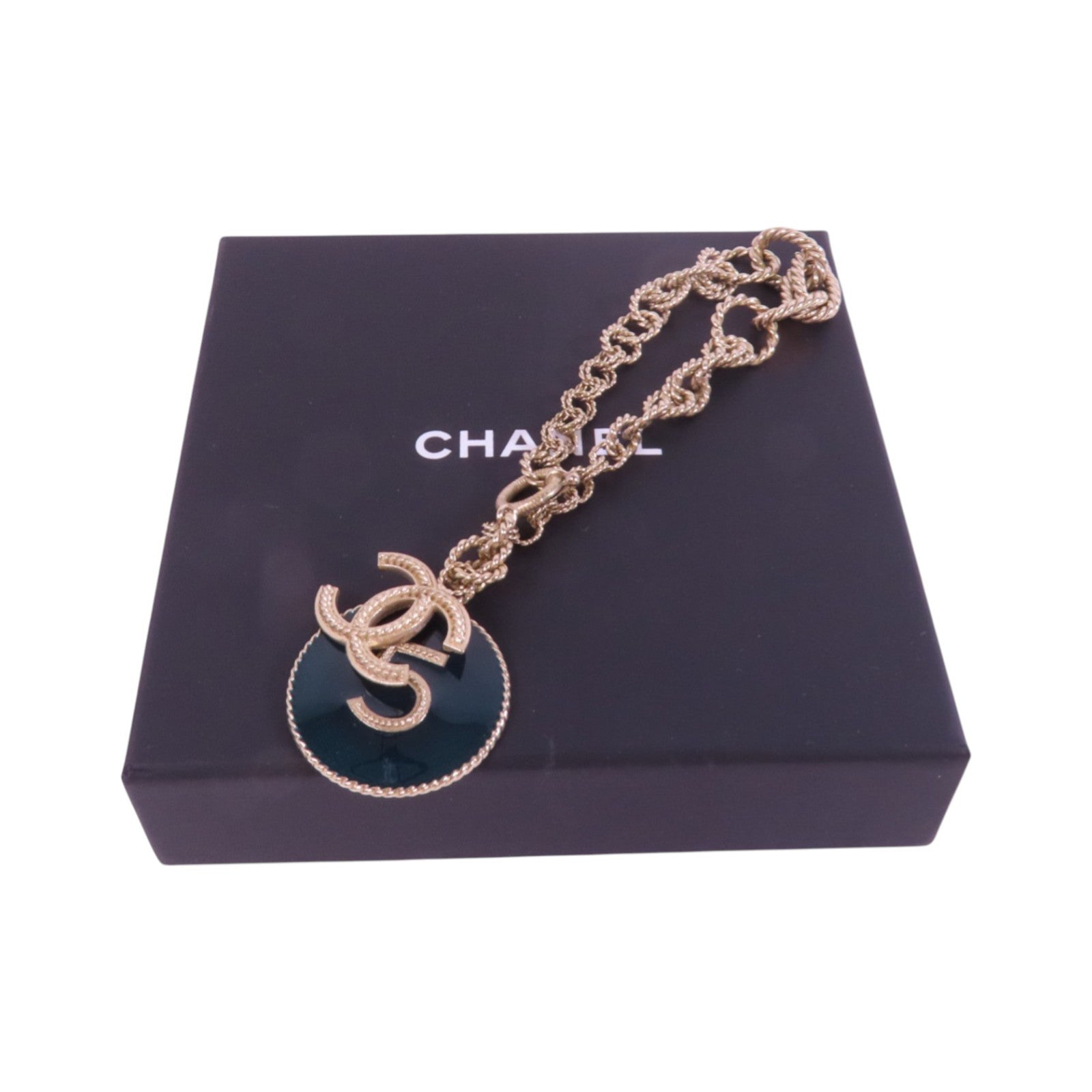 CHANEL 金屬/PVC Bracelet金扣手鏈