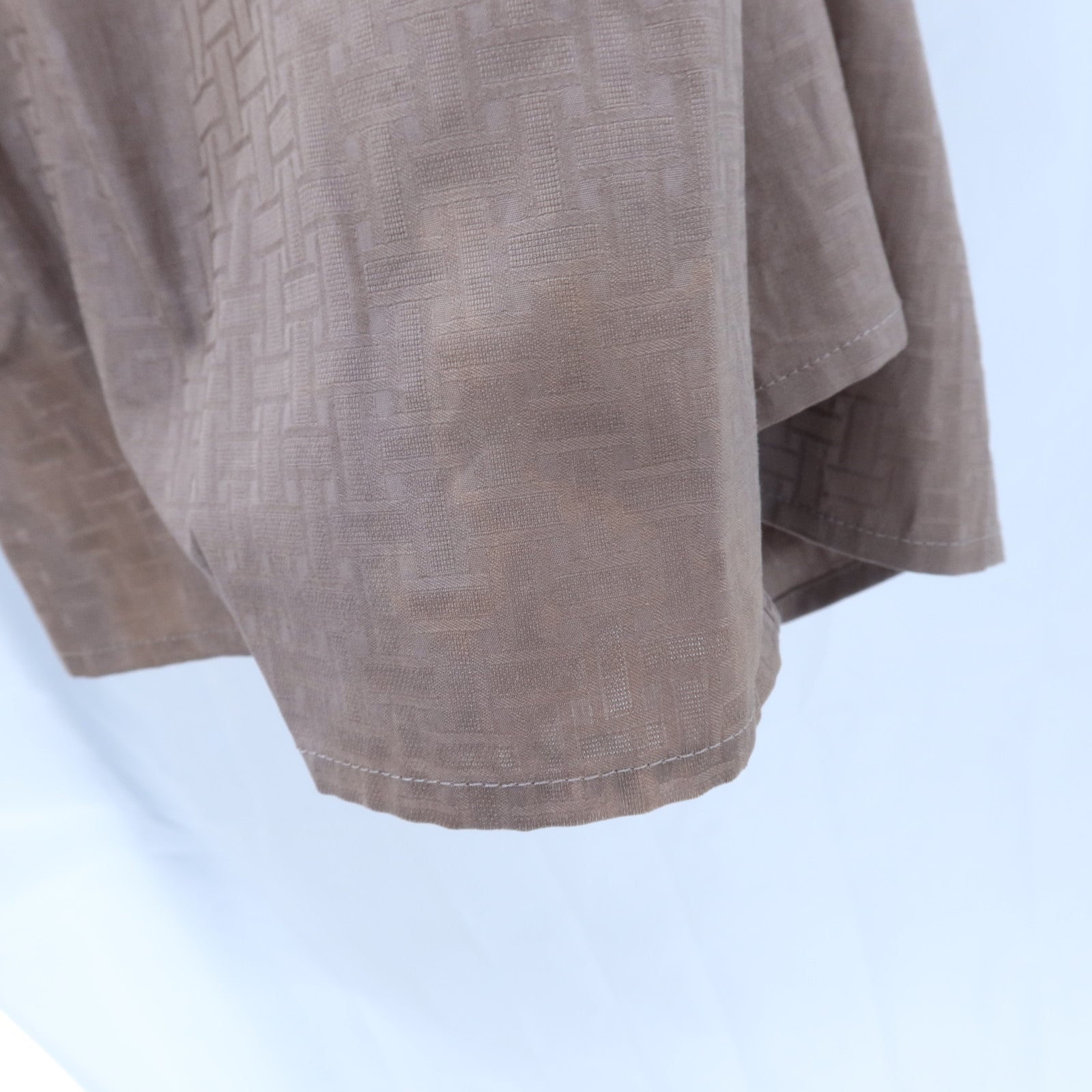 HERMES Cashmere/Silk Mosaique Zip-Up Dress連身裙