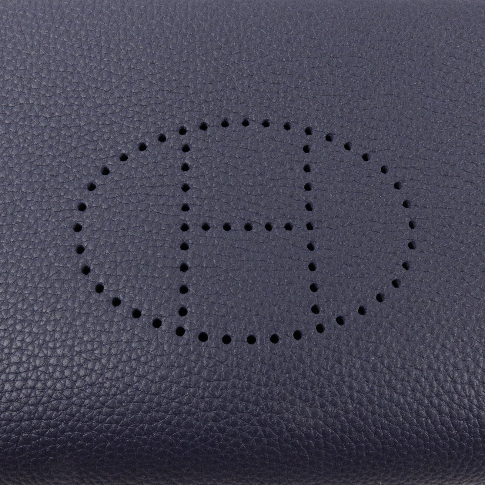 HERMES Togo皮革Videpoches Bag肩背袋Bleu Abysse