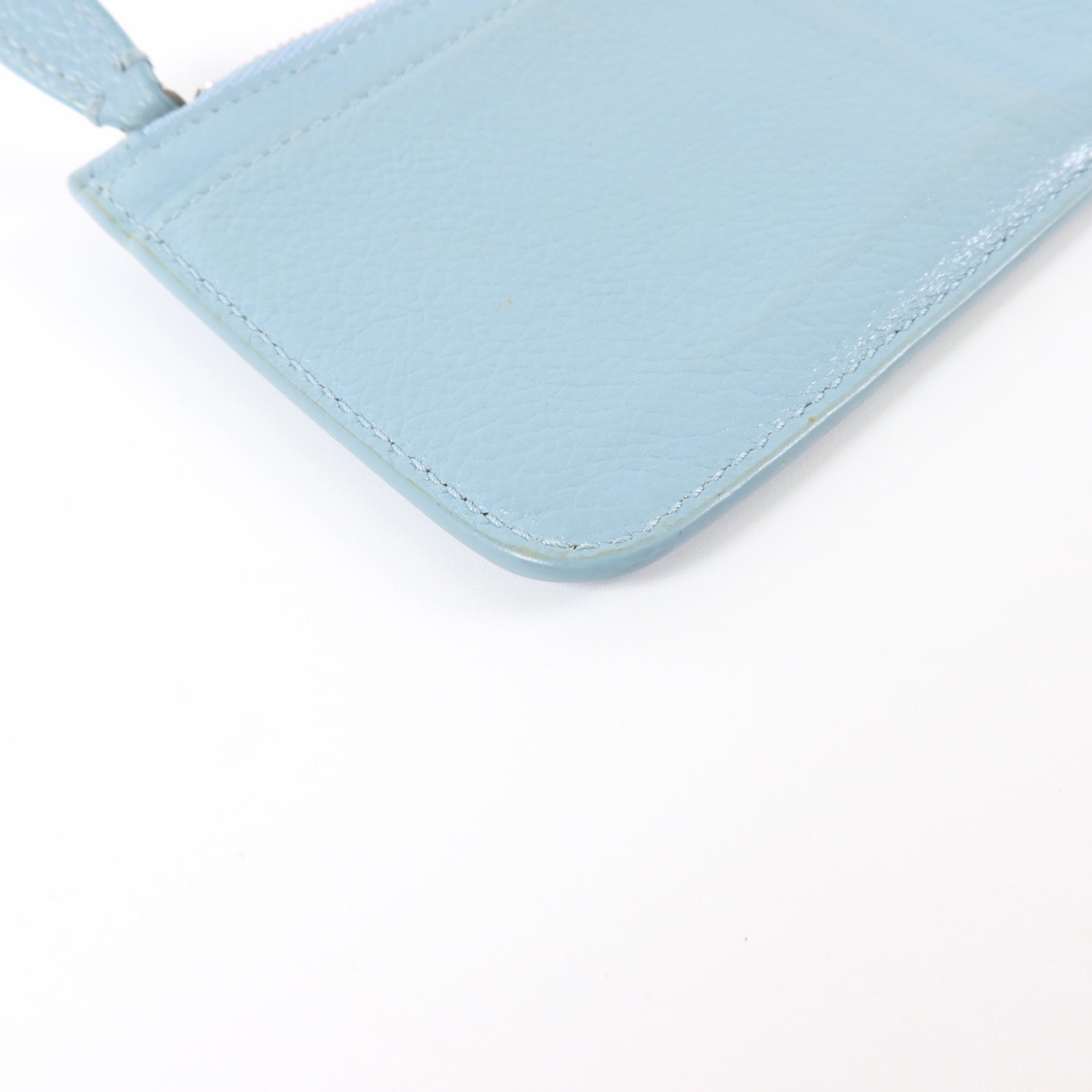 BALENCIAGA 牛皮皮革Coin and Card Holder銀扣零錢包/卡片套