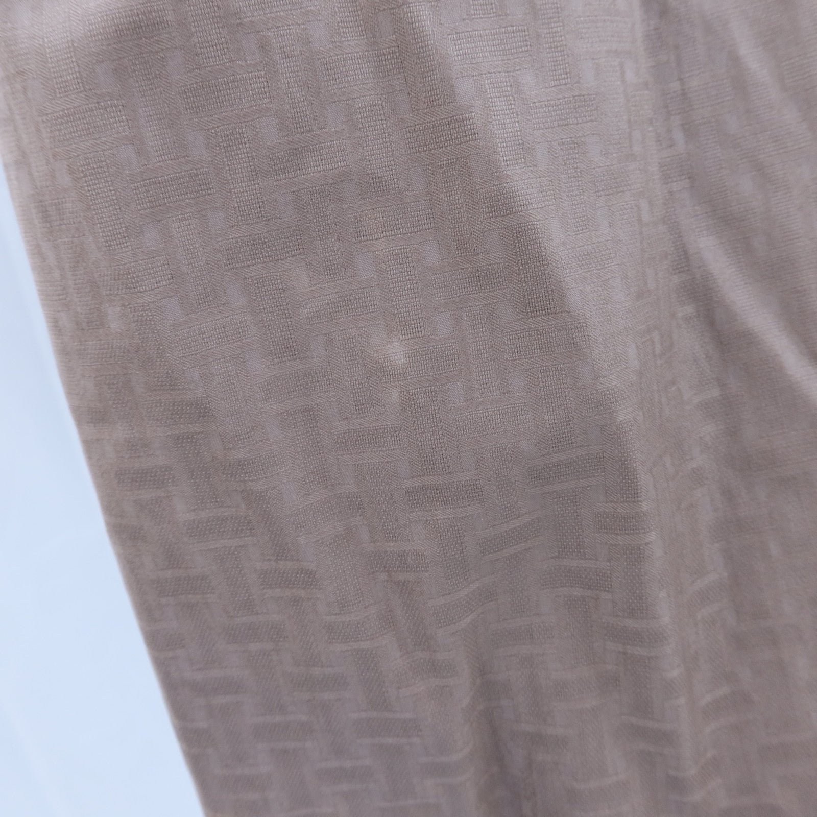 HERMES Cashmere/Silk Mosaique Zip-Up Dress連身裙