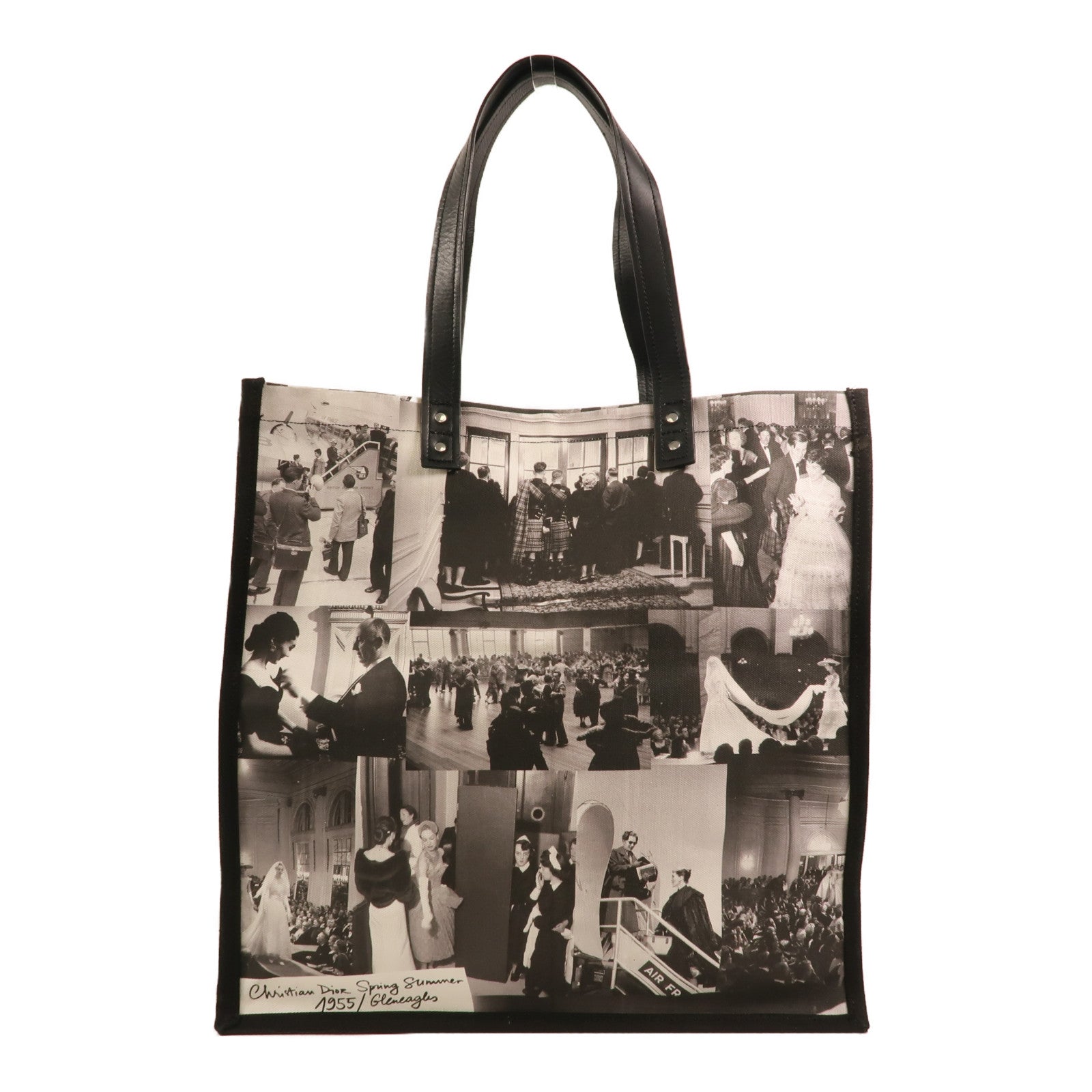 Dior 帆布Cruise 2025 Tote Bag銀扣肩背袋