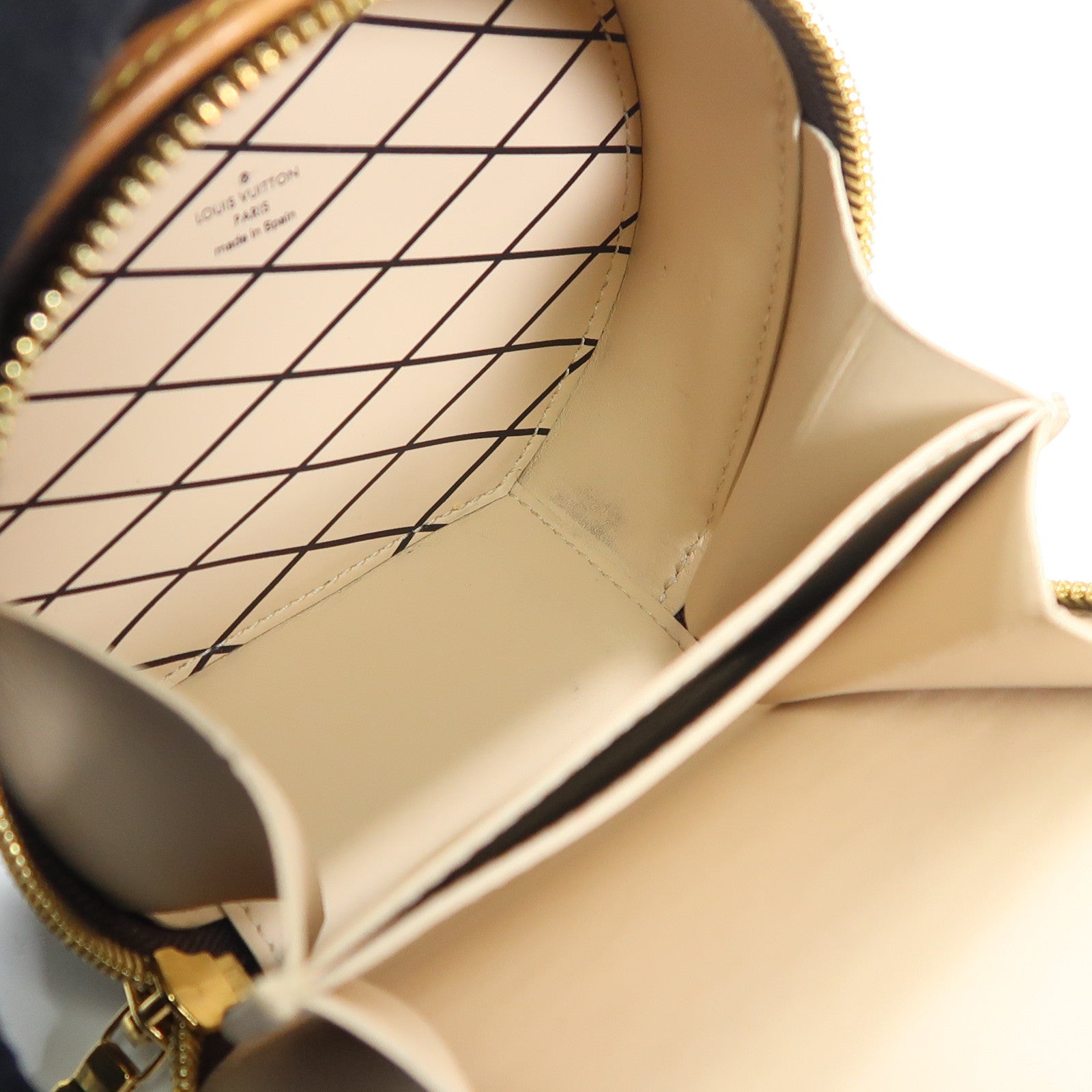 LOUIS VUITTON LV GHW Mini Boite Chapeau 2 Way Shoulder Bag M44699 Monogram Brown