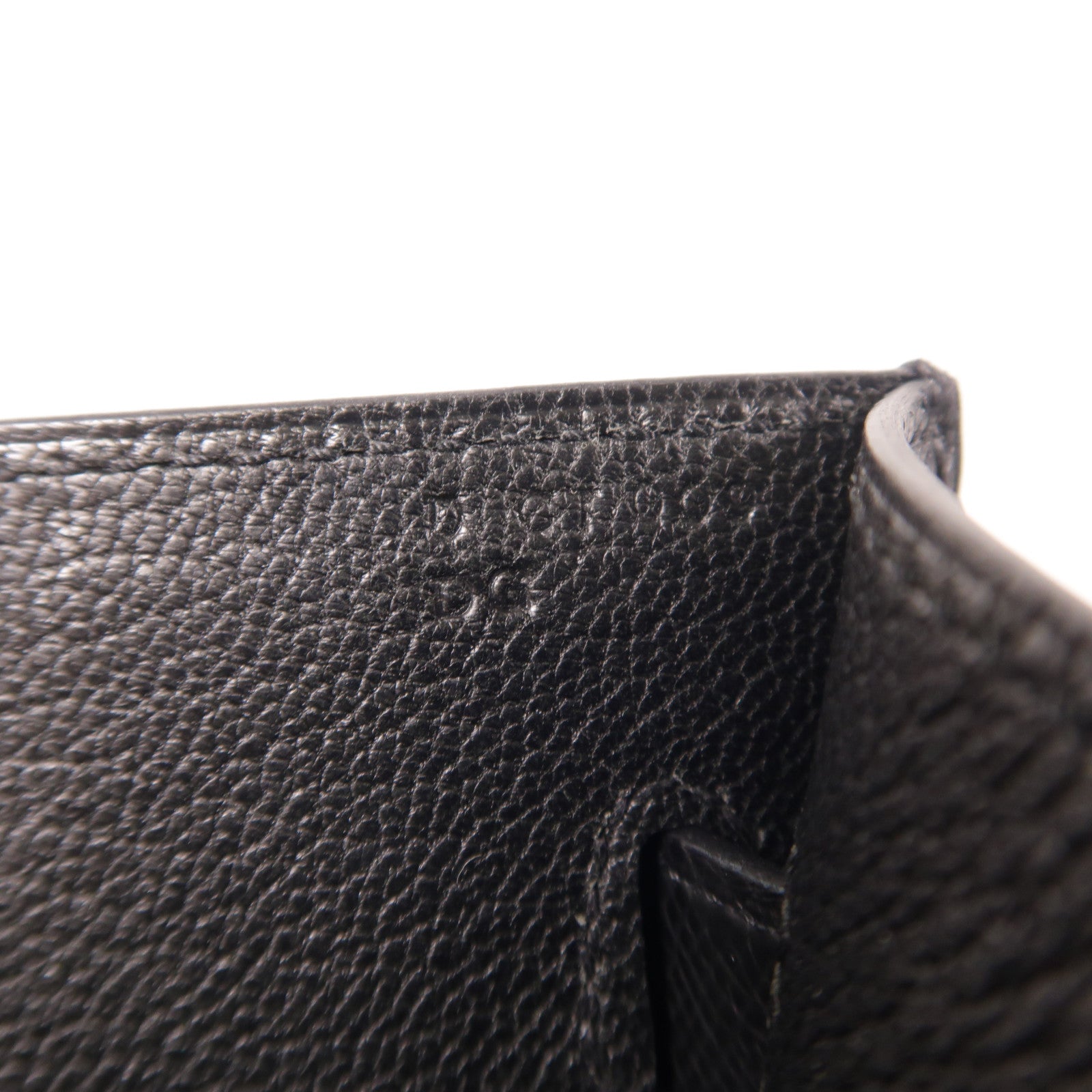 HERMES Epsom皮革Kelly Depeches 25金扣手拿包