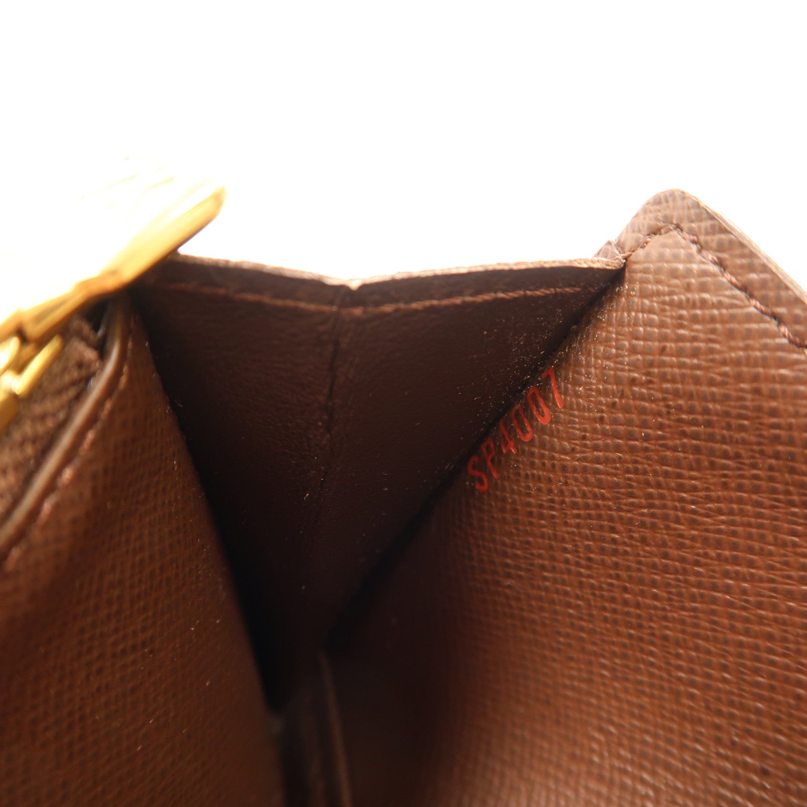 LOUIS VUITTON 【激減優惠】Damier Wallet金扣錢包