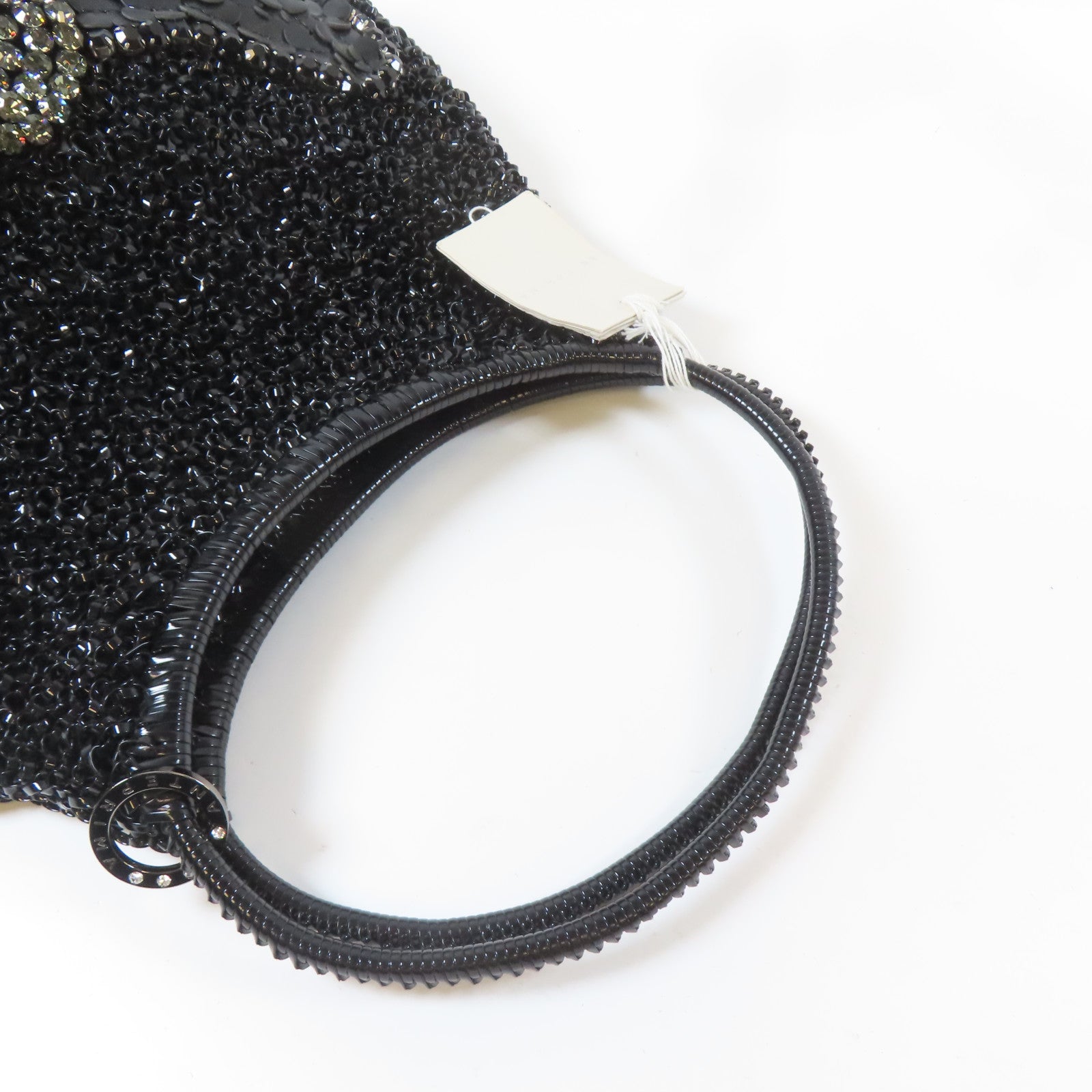 ANTEPRIMA PVC Handbag銀扣手挽袋黑色