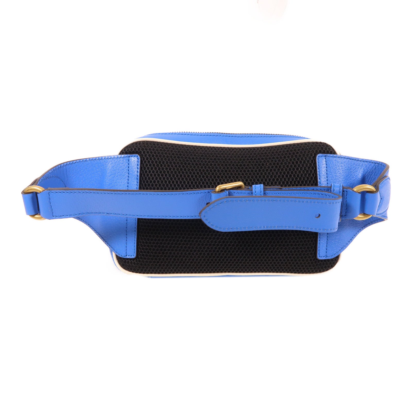 GUCCI 皮革Gucci X Adidas Waist Bag腰包藍色