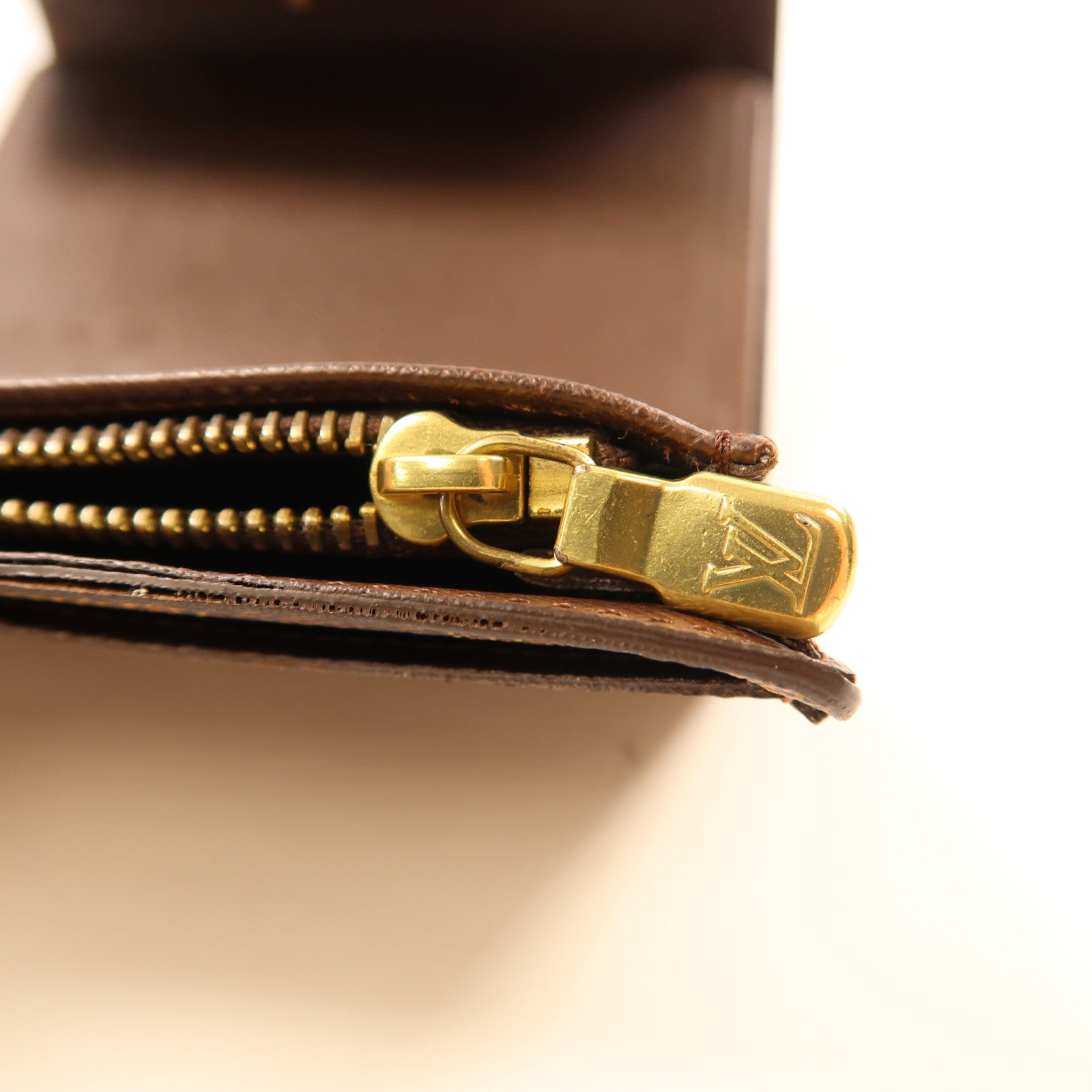 LOUIS VUITTON 【激減優惠】Damier Wallet金扣錢包