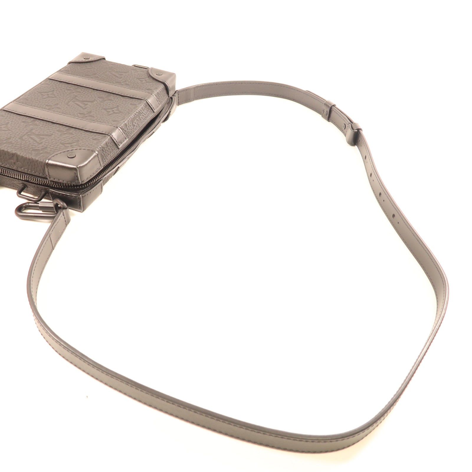 LOUIS VUITTON LV Soft Trunk Shoulder Bag M80224 Monogram Taurillon