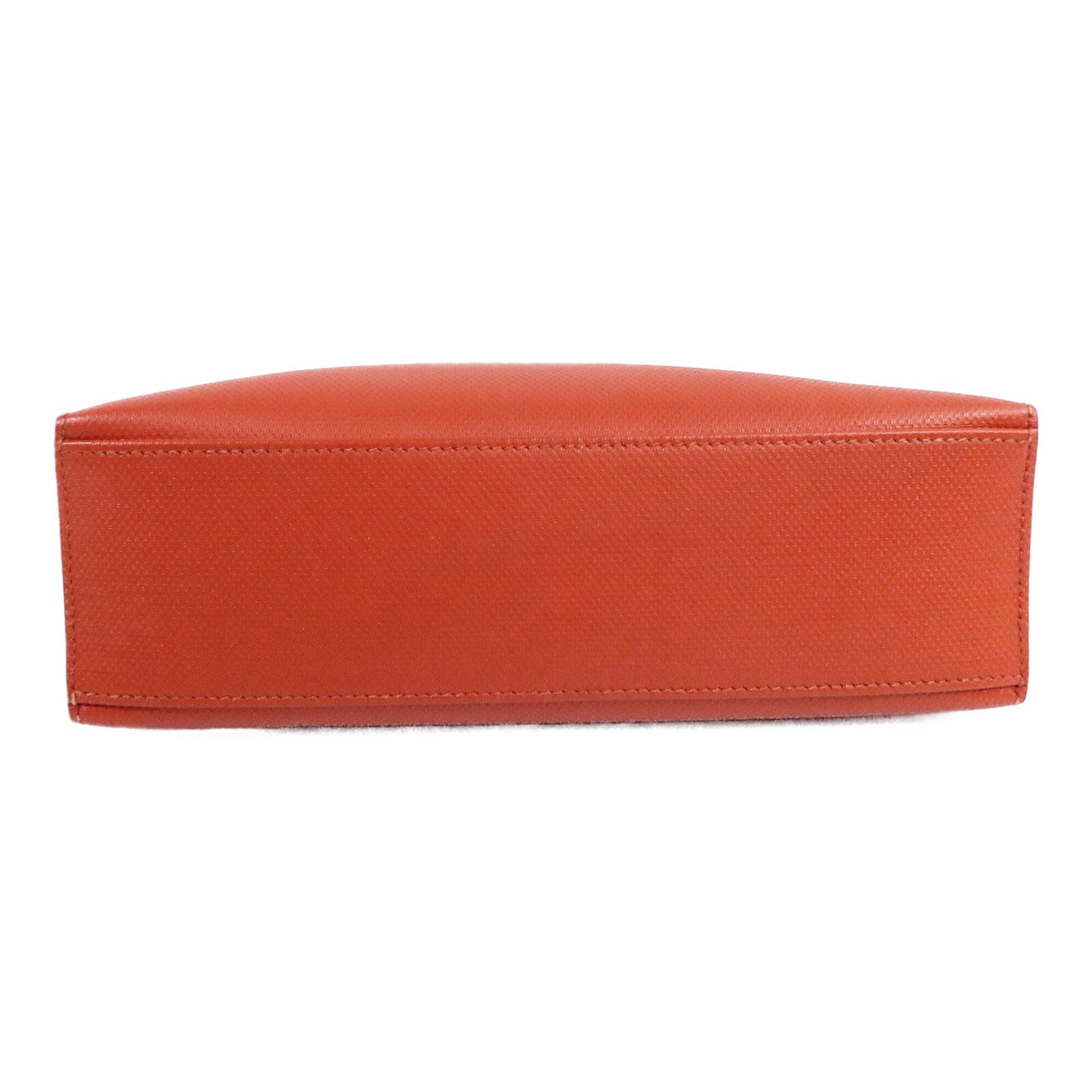 HERMES Swift皮革Kelly Pochette手挽袋Capucine/Rouge Pivo