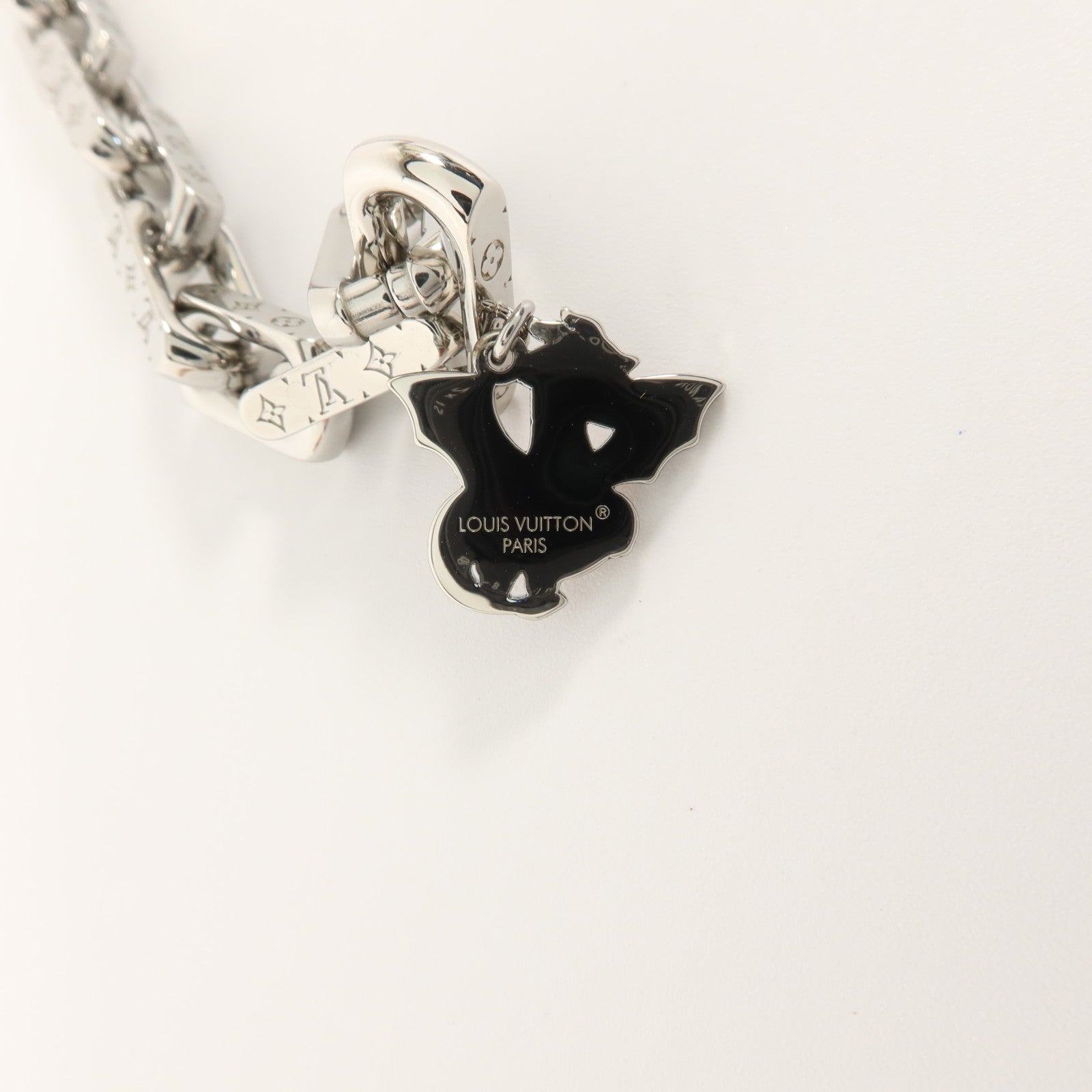 LOUIS VUITTON 金屬/PVCMonogram Chain Dragon Necklace項鍊