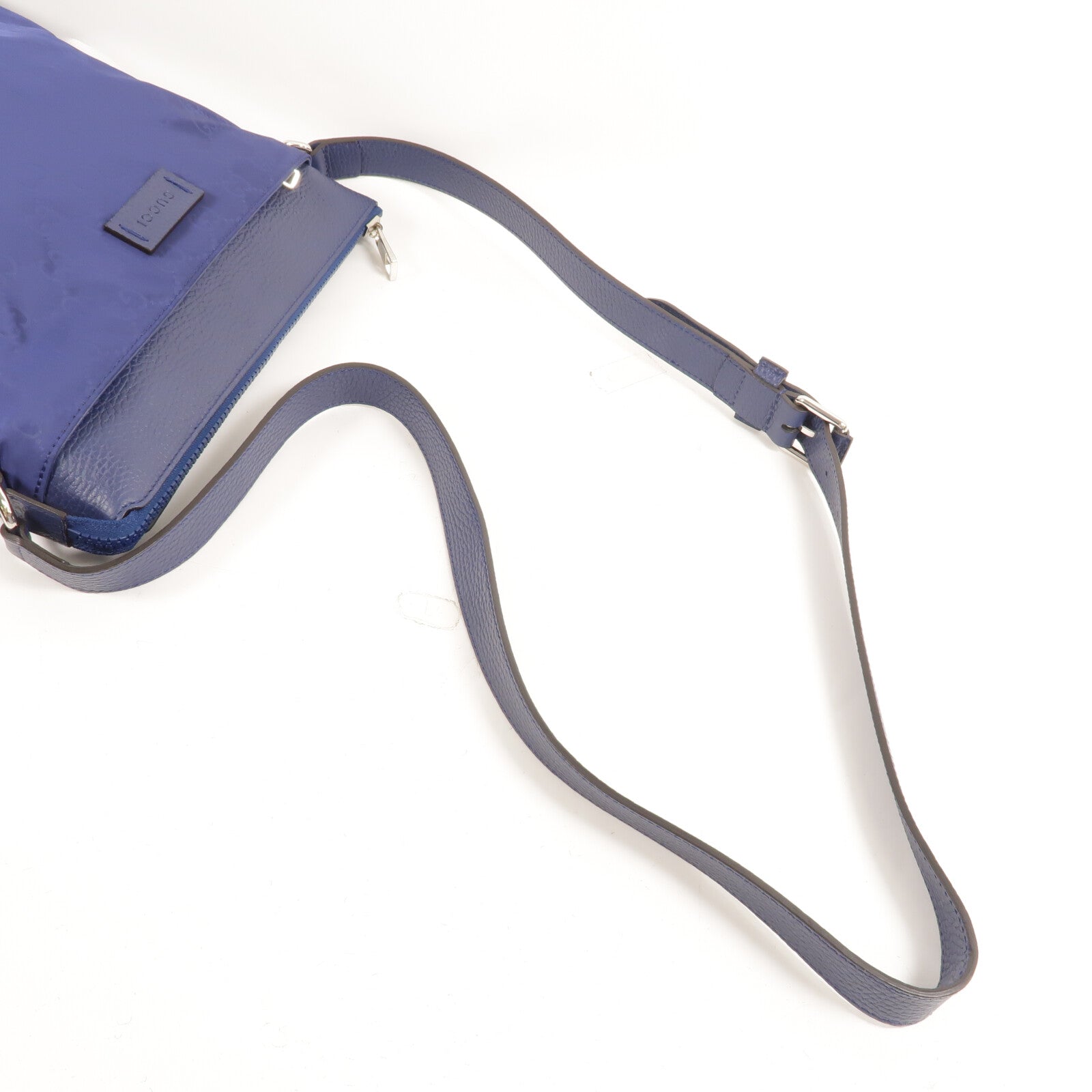 GUCCI 尼龍GG Nylon Flat Messenger Bag肩背袋