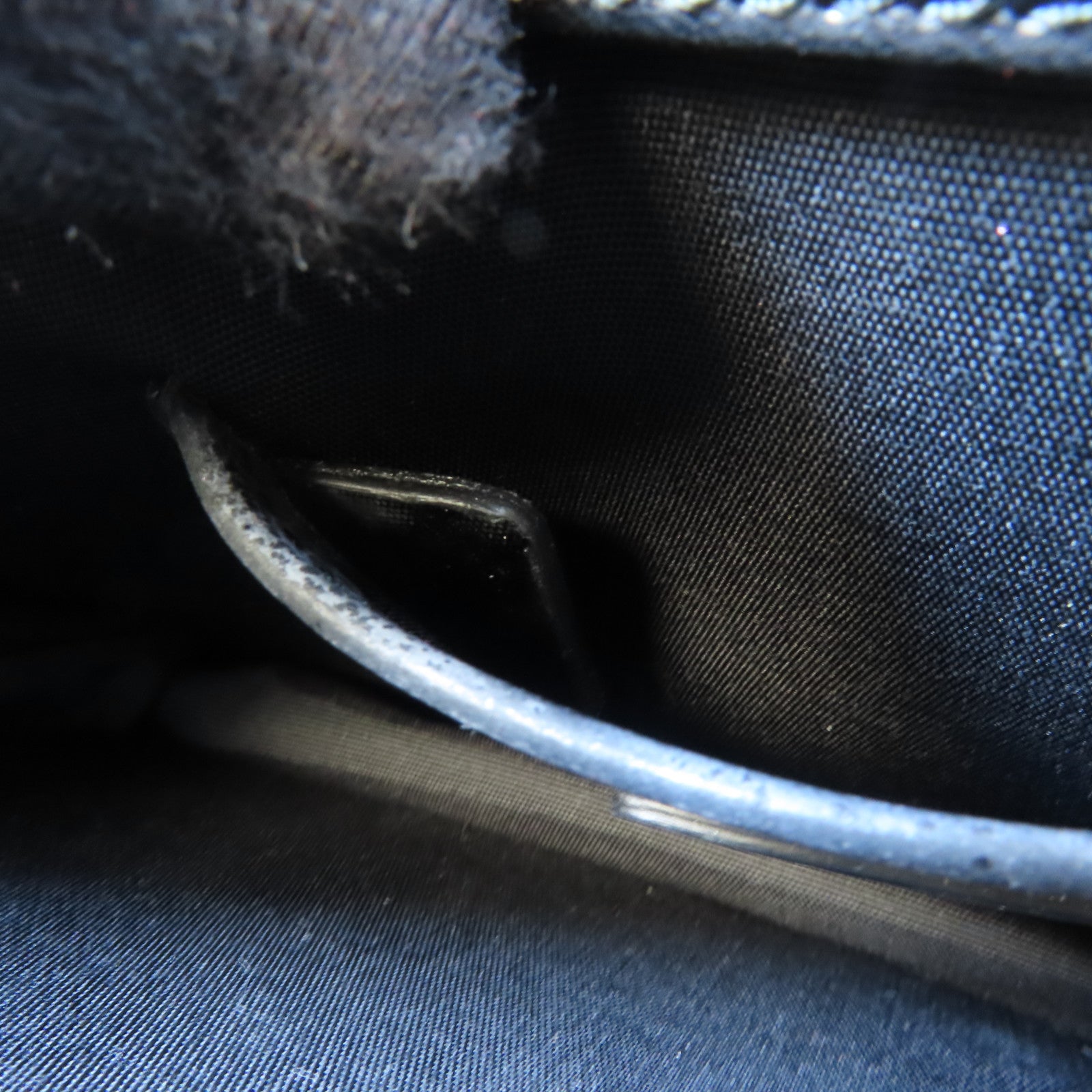 Dior 【限時優惠】皮革Shoulder Bag銀扣鏈帶肩背袋黑色