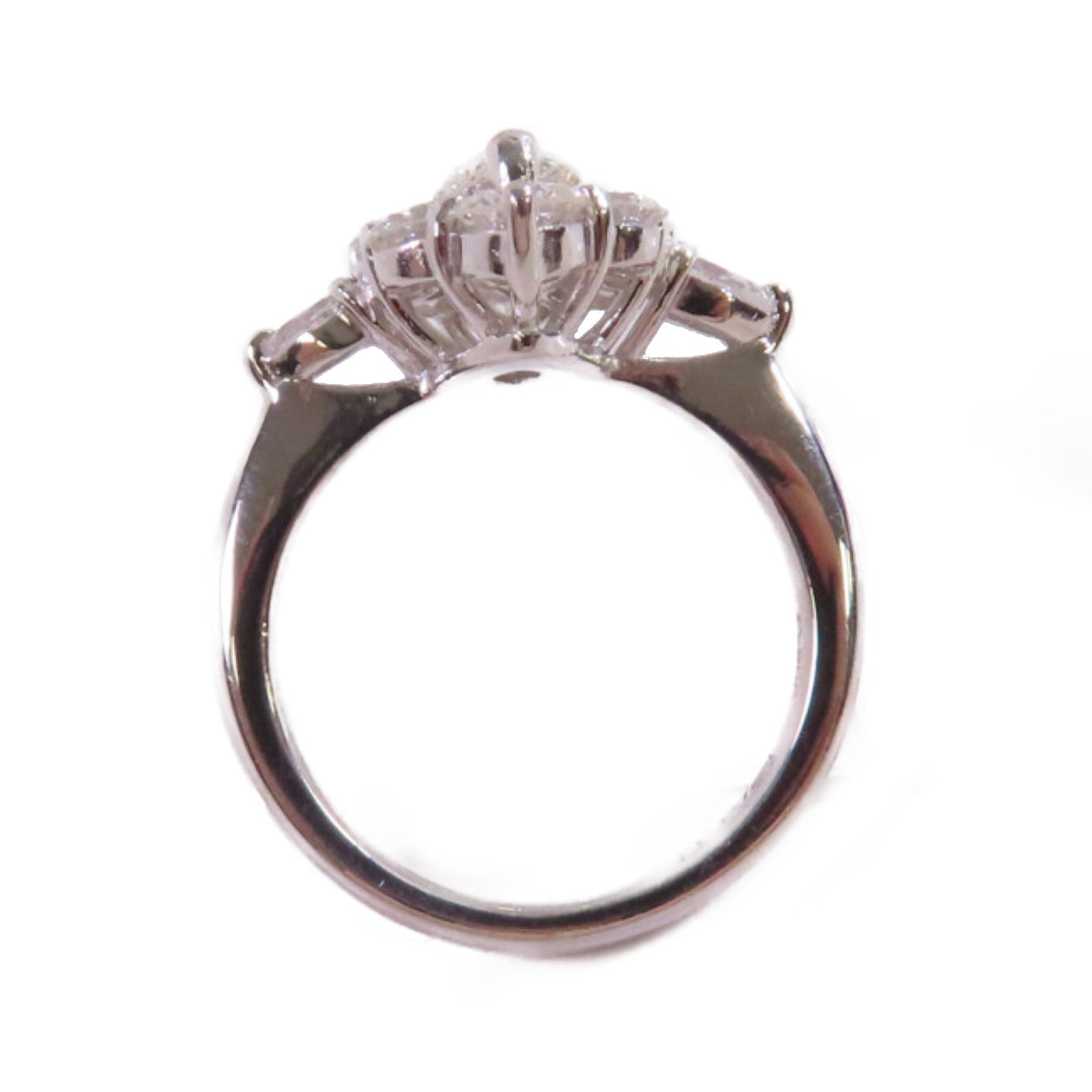 JEWELRY PT900鉑金/1.009ct鑚石/1.80ct鑚石Diamond Ring戒指US#6