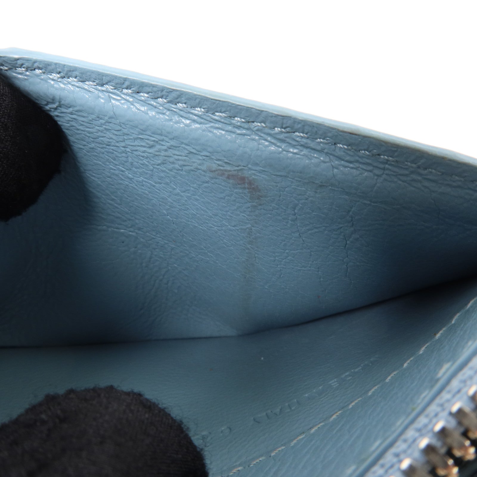 BALENCIAGA 牛皮皮革Coin and Card Holder銀扣零錢包/卡片套