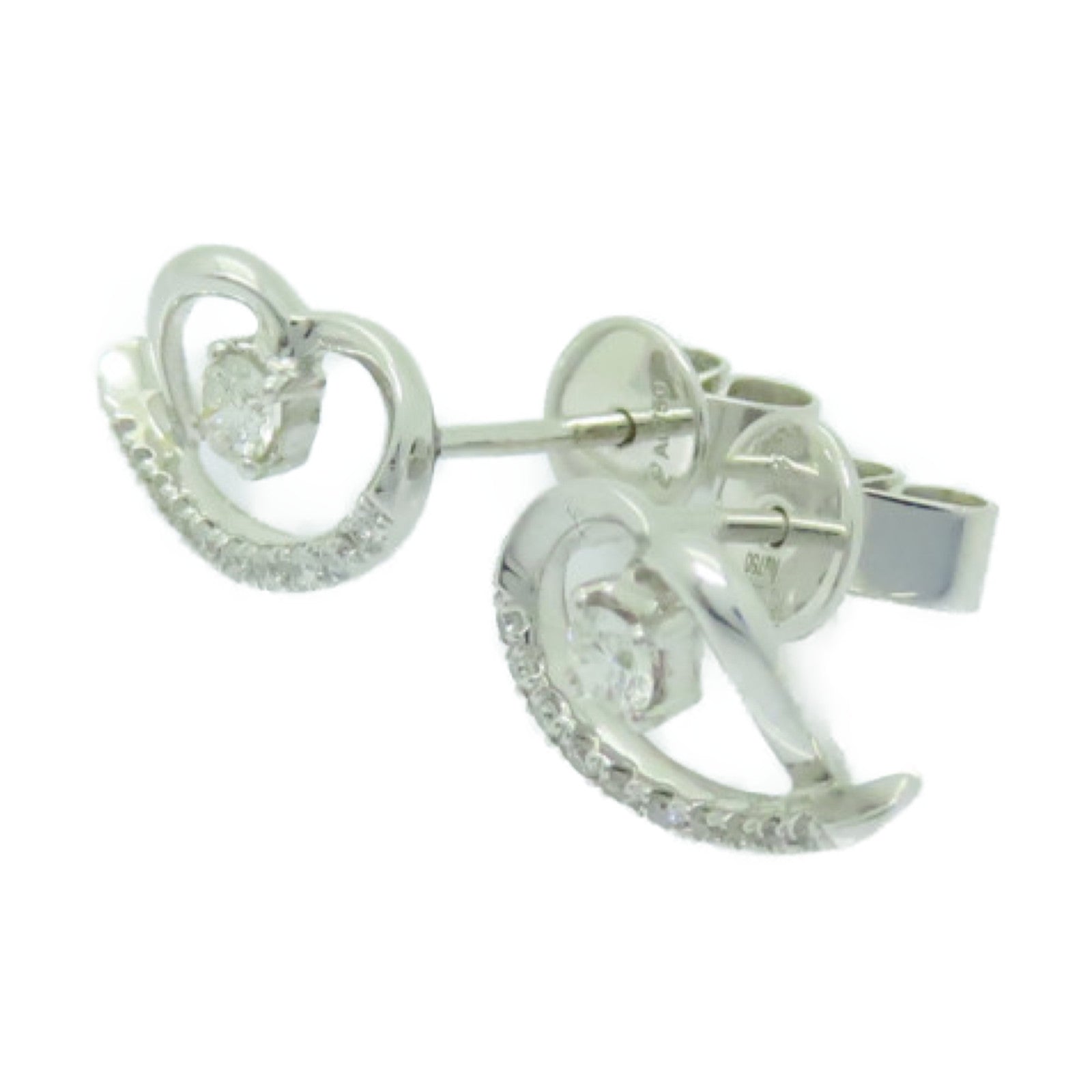 JEWELRY 【激減優惠】18K白金Diamond Earrings鑽石耳環