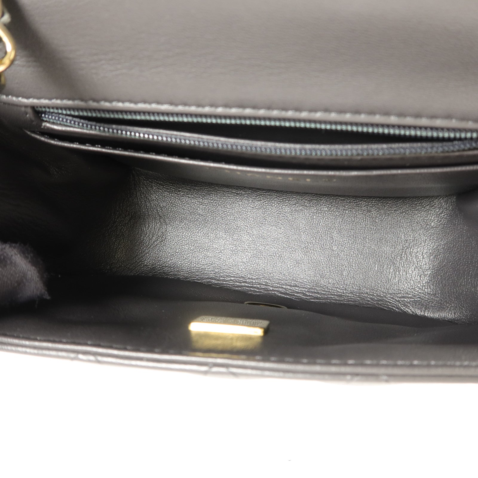 CHANEL 羊皮皮革Mini Classic 17鏈帶肩背袋