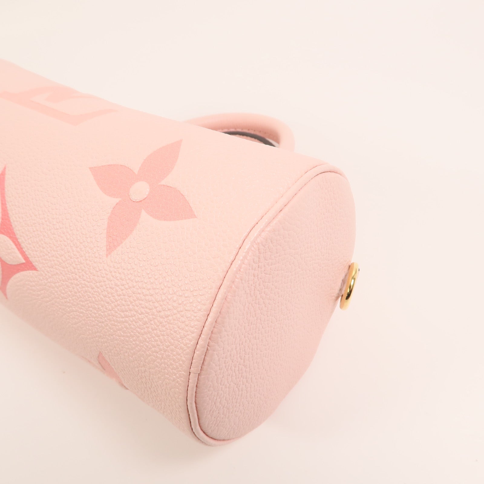 LOUIS VUITTON Monogram Empreinte Papillon BB金扣手挽肩背兩用袋