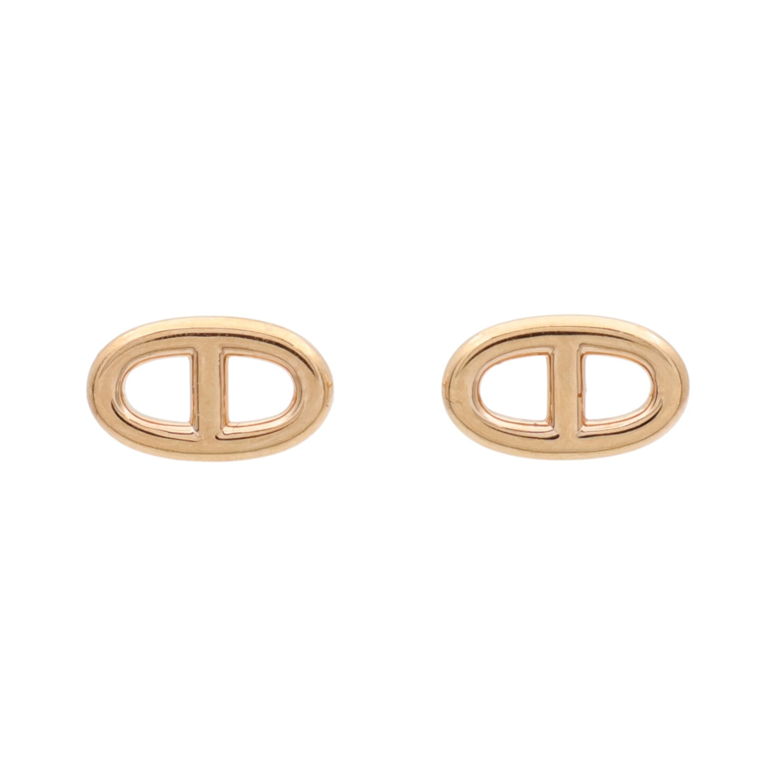 HERMES 18K玫瑰金Farandole Earrings耳環