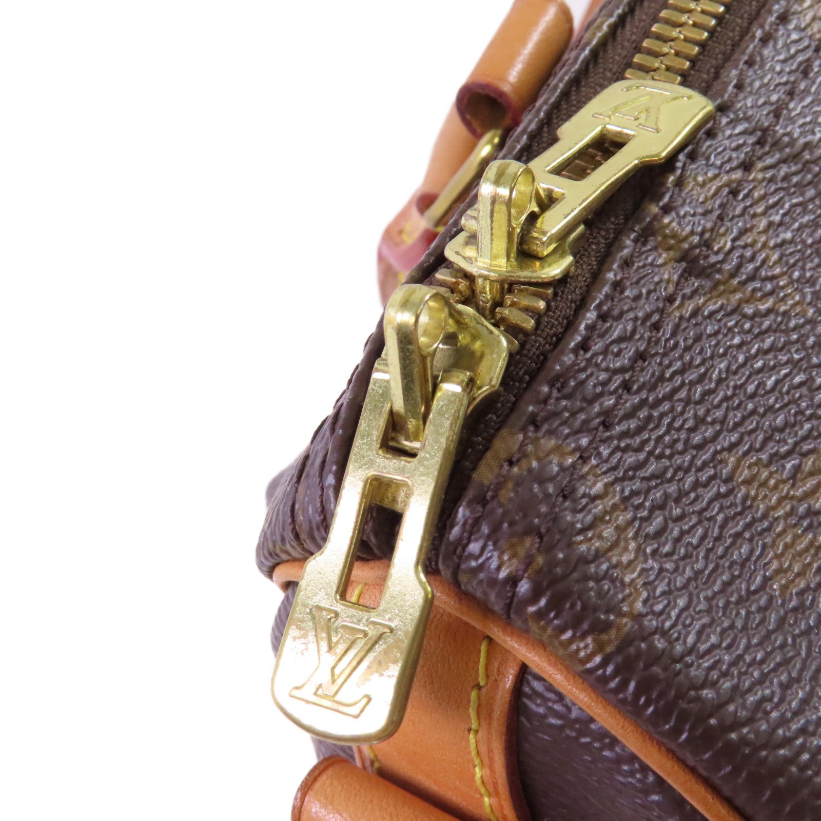 LOUIS VUITTON Monogram Speedy 25 2Way Shoulder Bag金扣手挽肩背兩用袋啡色