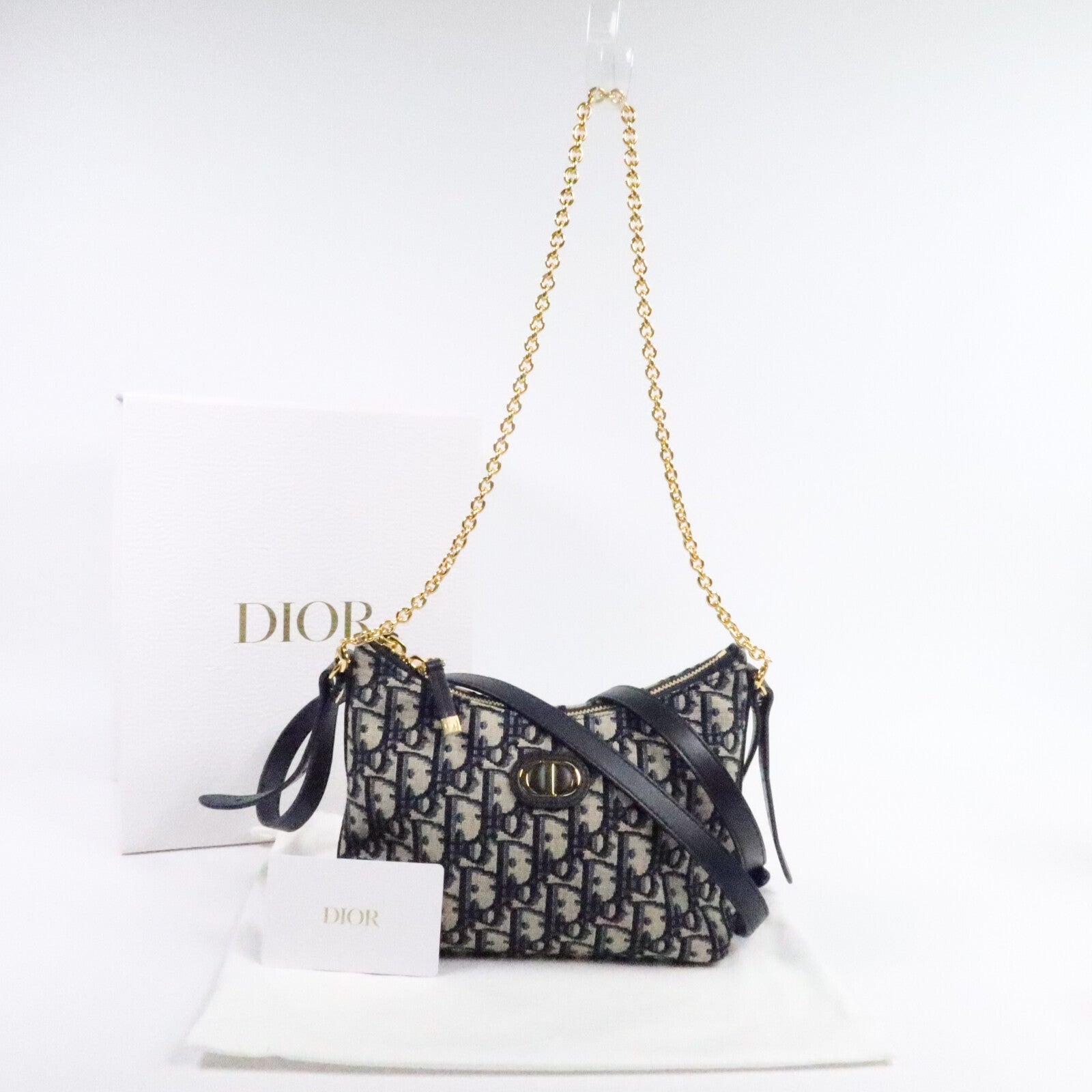 Dior 帆布30Montaigne Diorling Mini Bag With Chain