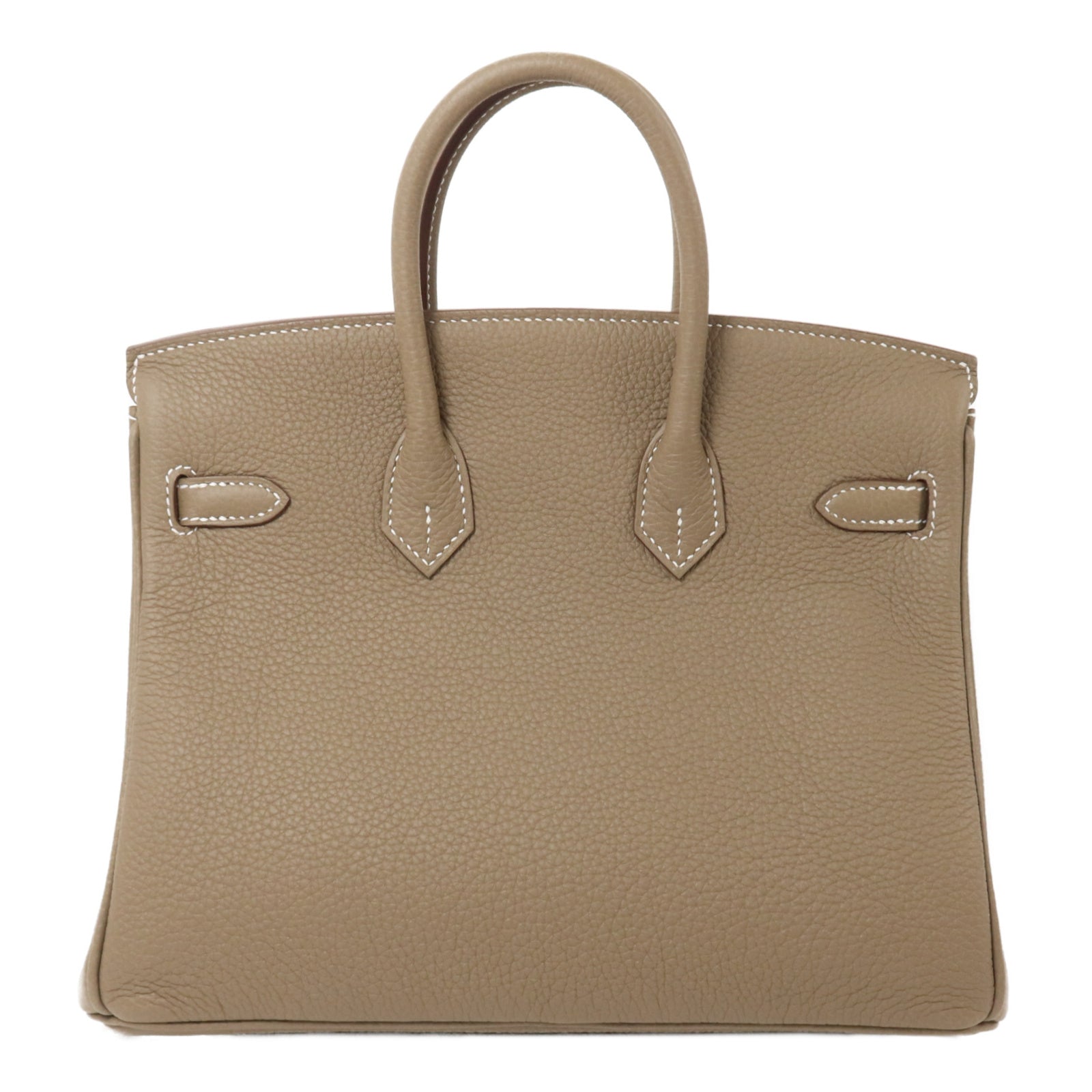 HERMES Togo皮革Birkin 25手挽袋Etoupe