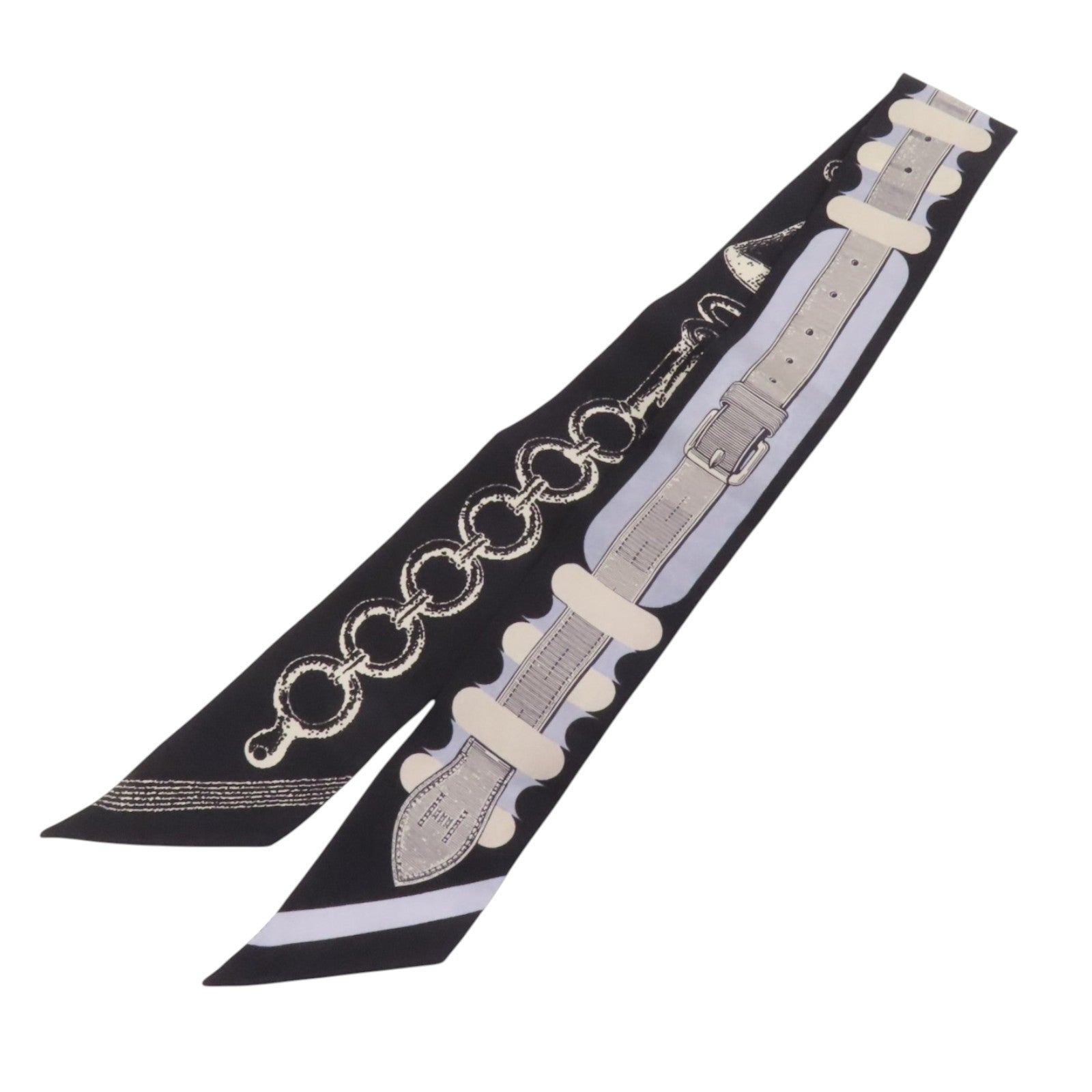 HERMES 絲質Twilly Scarf絲巾