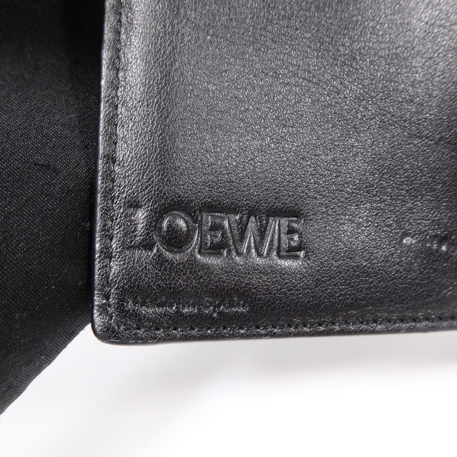 LOEWE 牛皮皮革Vertica Wallet長錢包