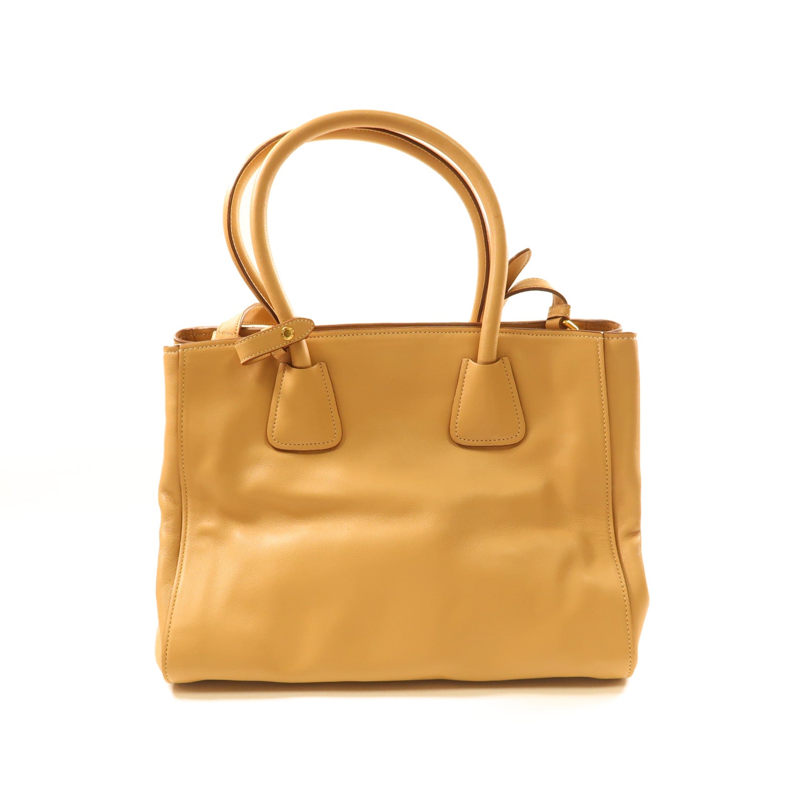 PRADA 牛皮皮革2 Way Shoulder金扣手挽肩背兩用袋