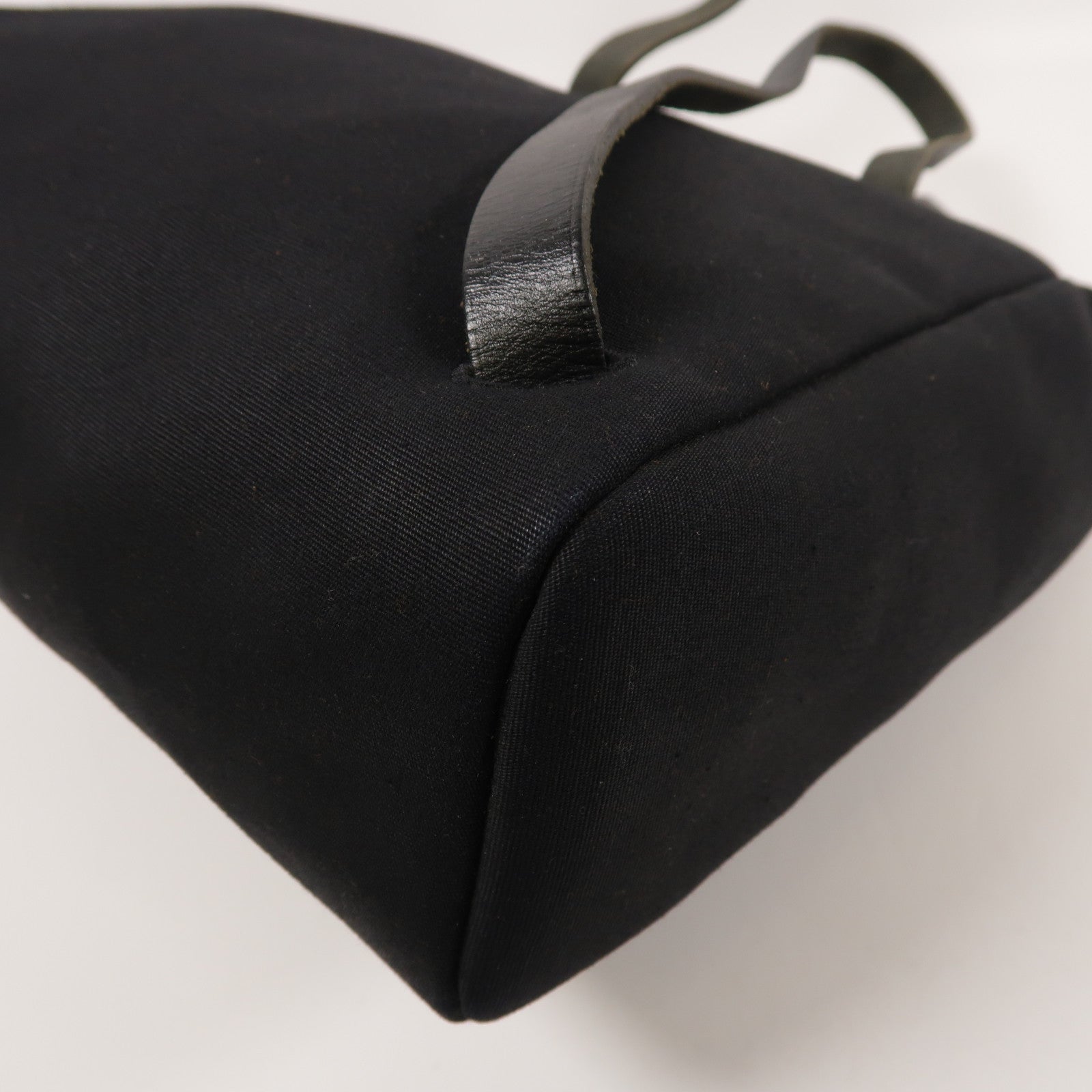 HERMES 帆布Herbag Backpack銀扣背包