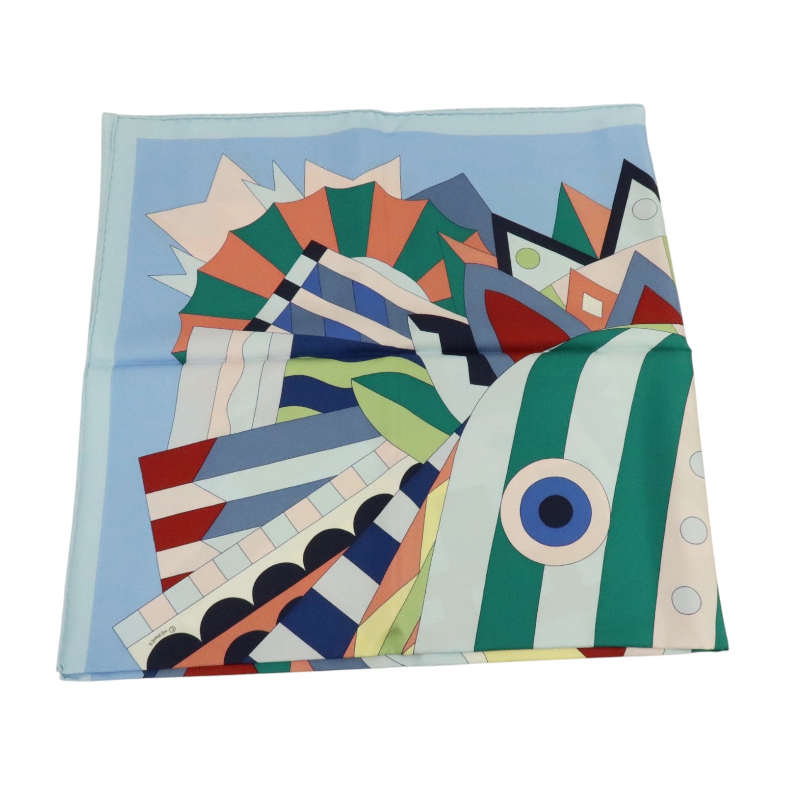 HERMES 絲質Scarf 90x90cm絲巾