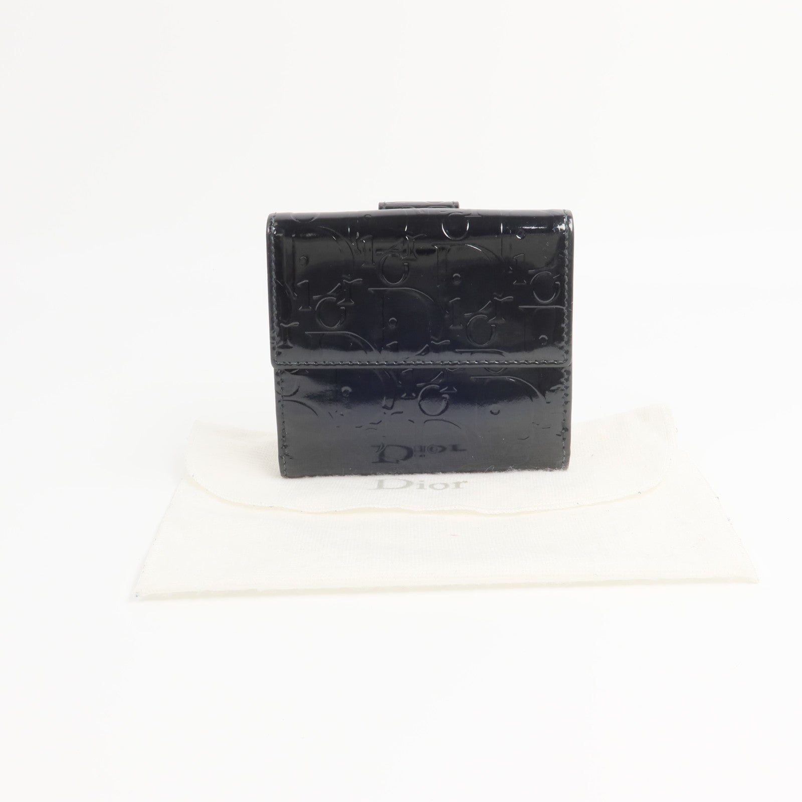 Dior 漆皮皮革Wallet錢包