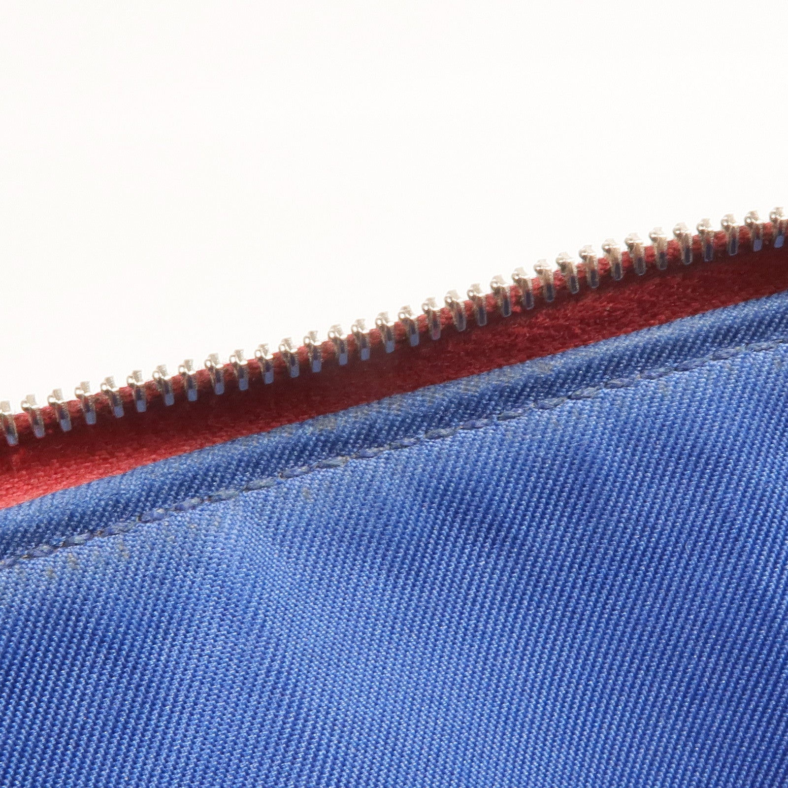 HERMES Epsom皮革/絲質Silk In Long Wallet銀扣長錢包Rubis