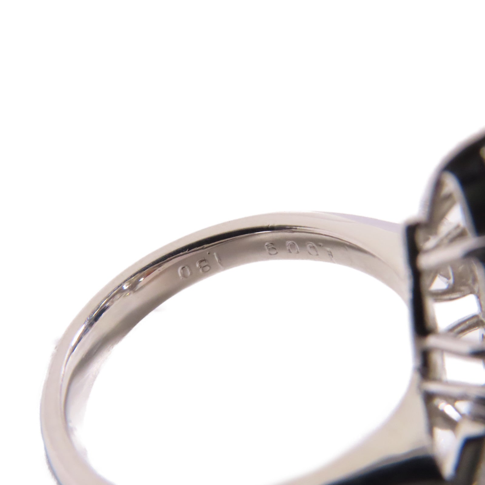 JEWELRY PT900鉑金/1.009ct鑚石/1.80ct鑚石Diamond Ring戒指US#6