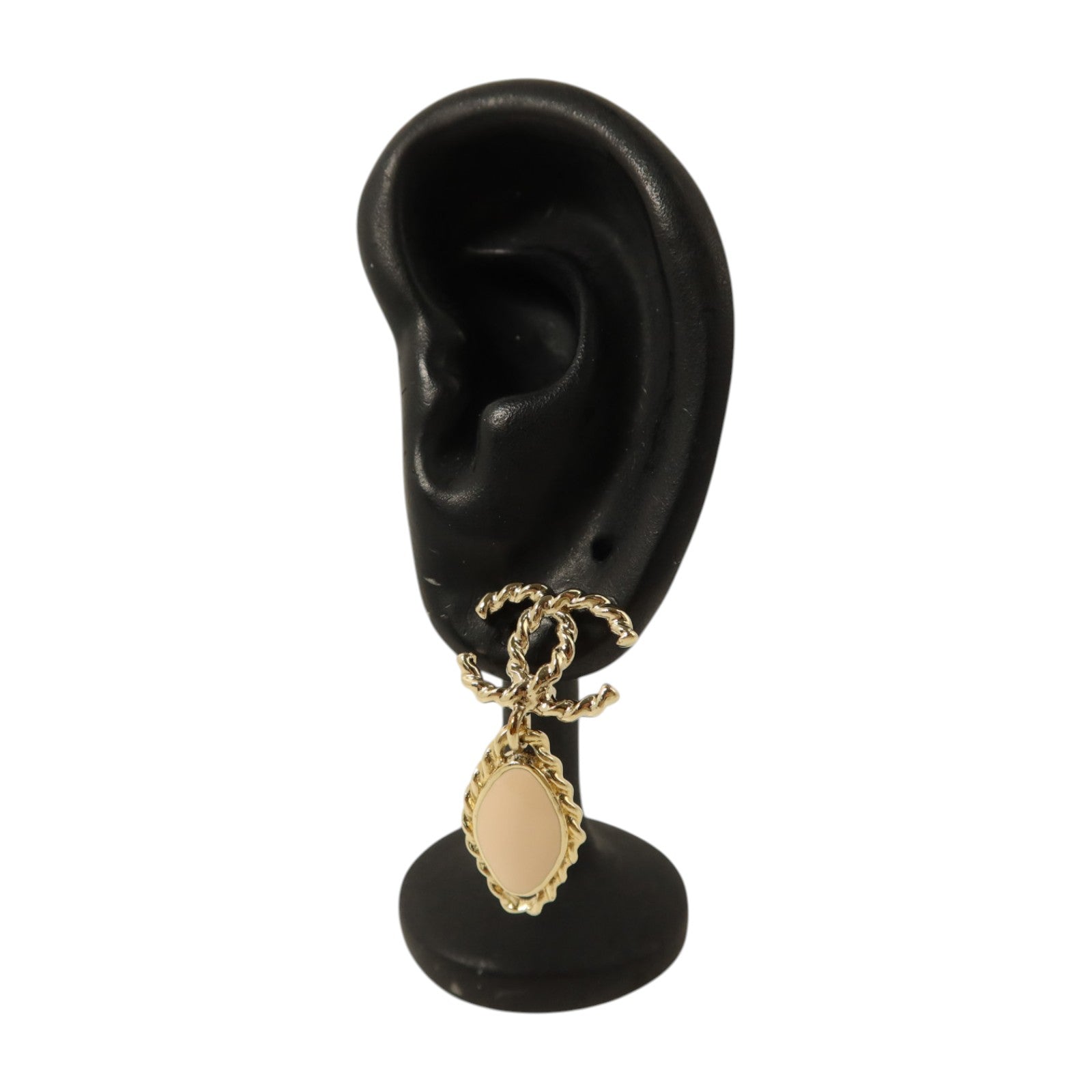 CHANEL 金屬/PVC Earrings耳環