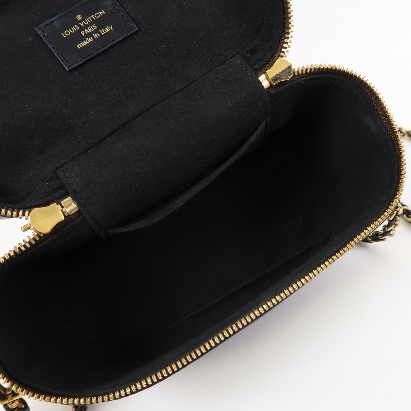 LOUIS VUITTON 【激減優惠】Monogram Vanity PM金扣手挽肩背兩用袋啡色