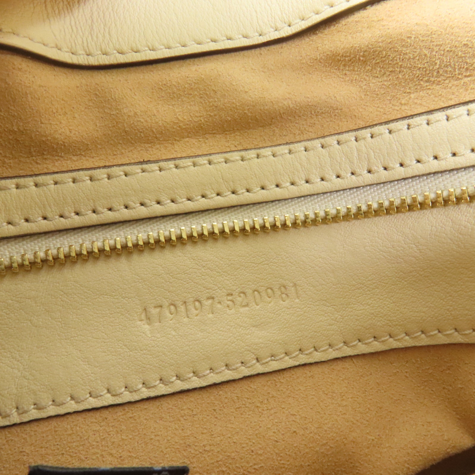 GUCCI 塗層帆布Padlock GG金扣肩背袋