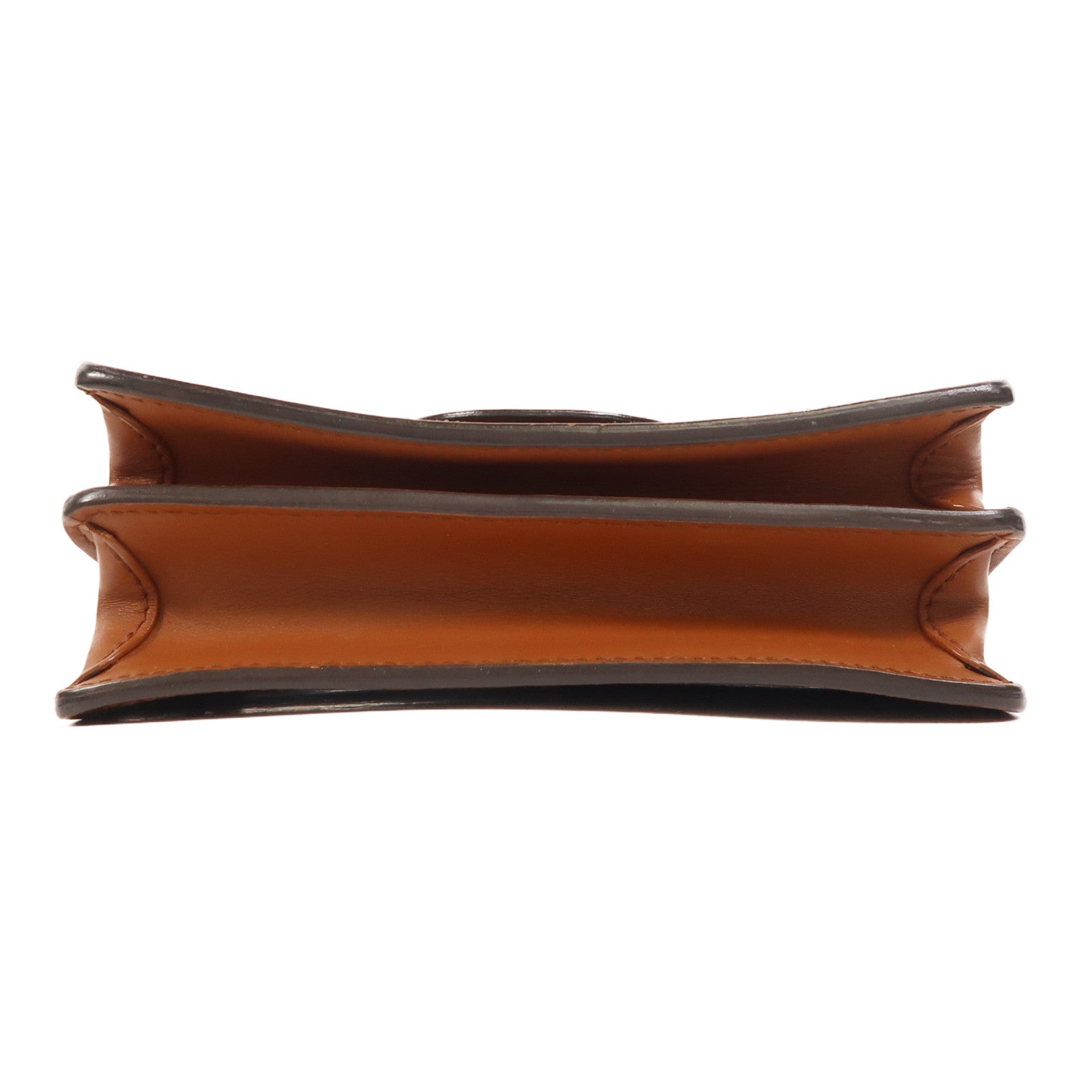 LOUIS VUITTON Monogram Reverse Mini Dauphine金扣肩背袋