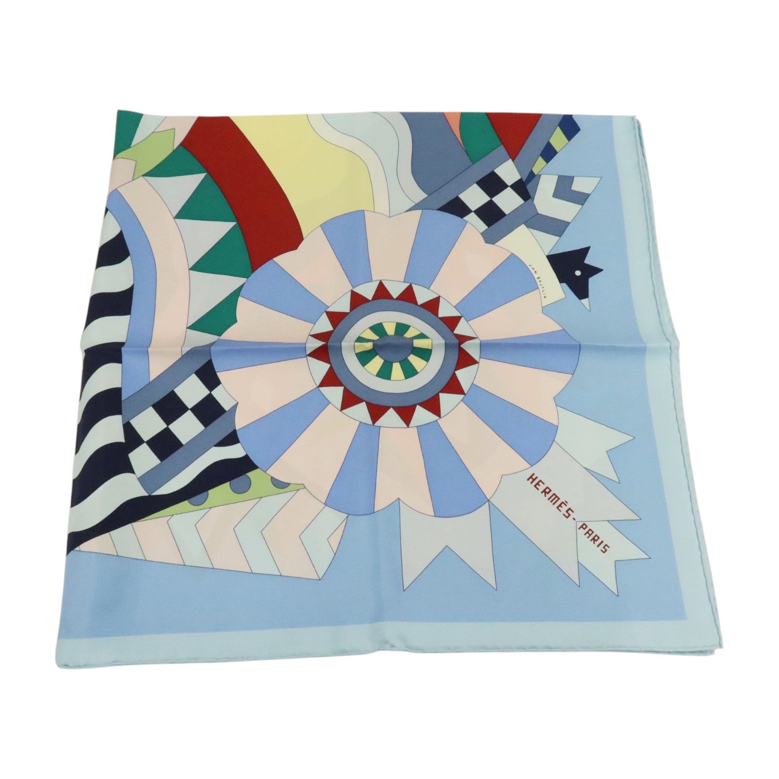 HERMES 絲質Scarf 90x90cm絲巾