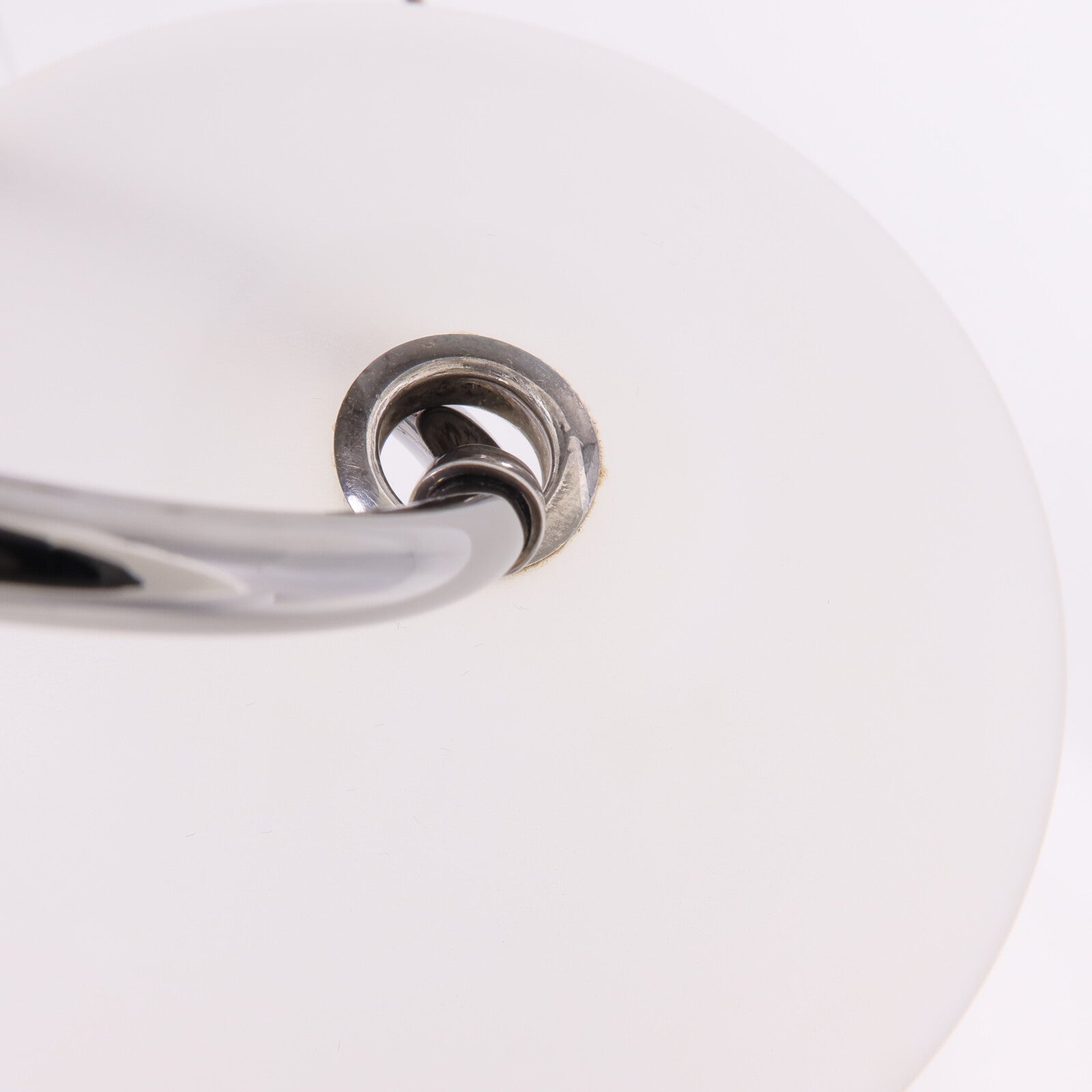 HERMES Barenia皮革Pendentif EN Cristal項鍊Fauve