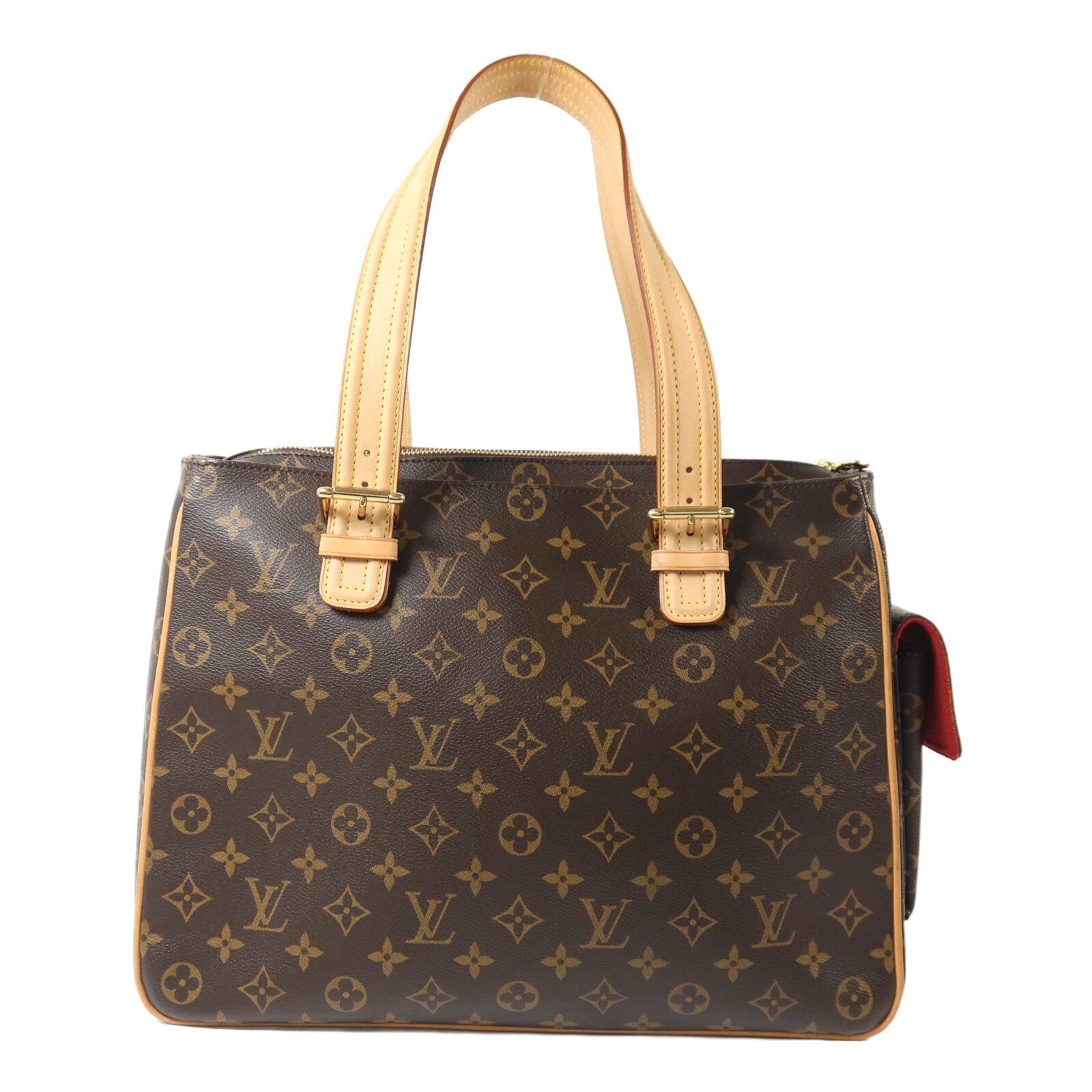 LOUIS VUITTON Monogram Multipli Cite金扣肩背袋