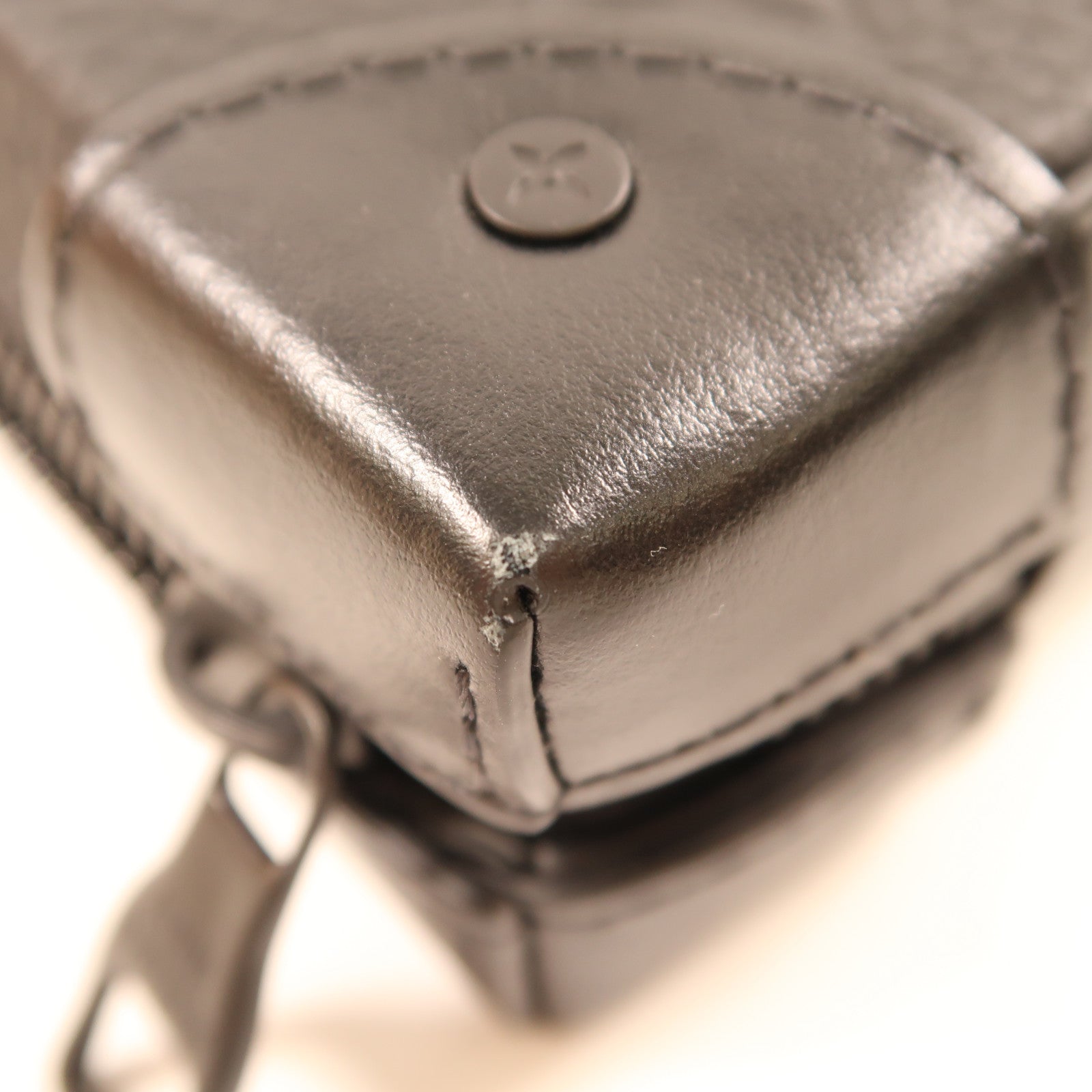 LOUIS VUITTON LV Soft Trunk Shoulder Bag M80224 Monogram Taurillon